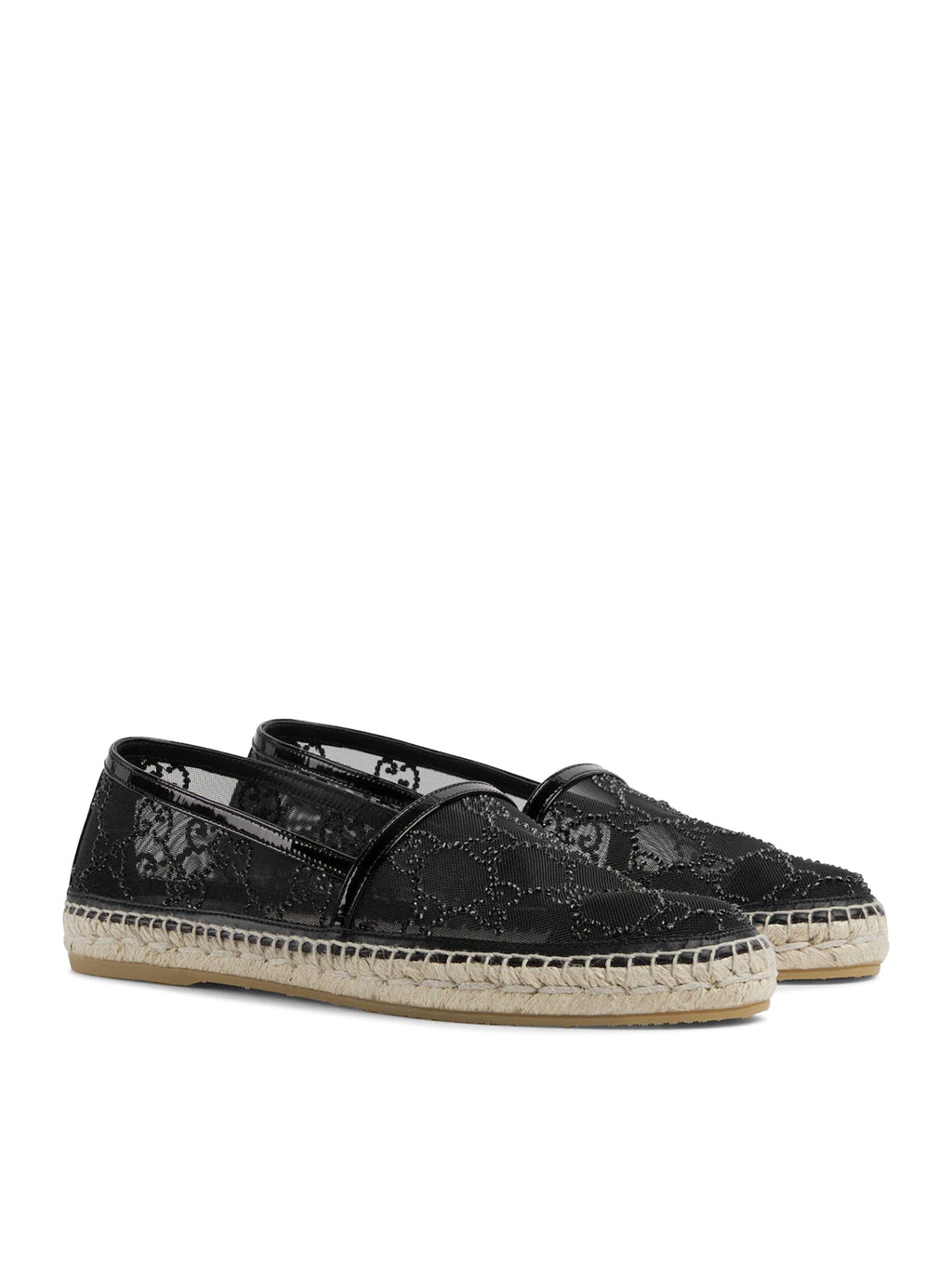 Espadrilles With Gg Crystals Gucci – Гарантія оригінальності – детальний вид