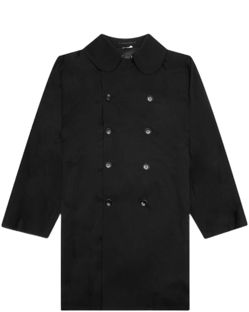 Plus Wool Coat - Black - COMME DES GARCONS (Background Removed)