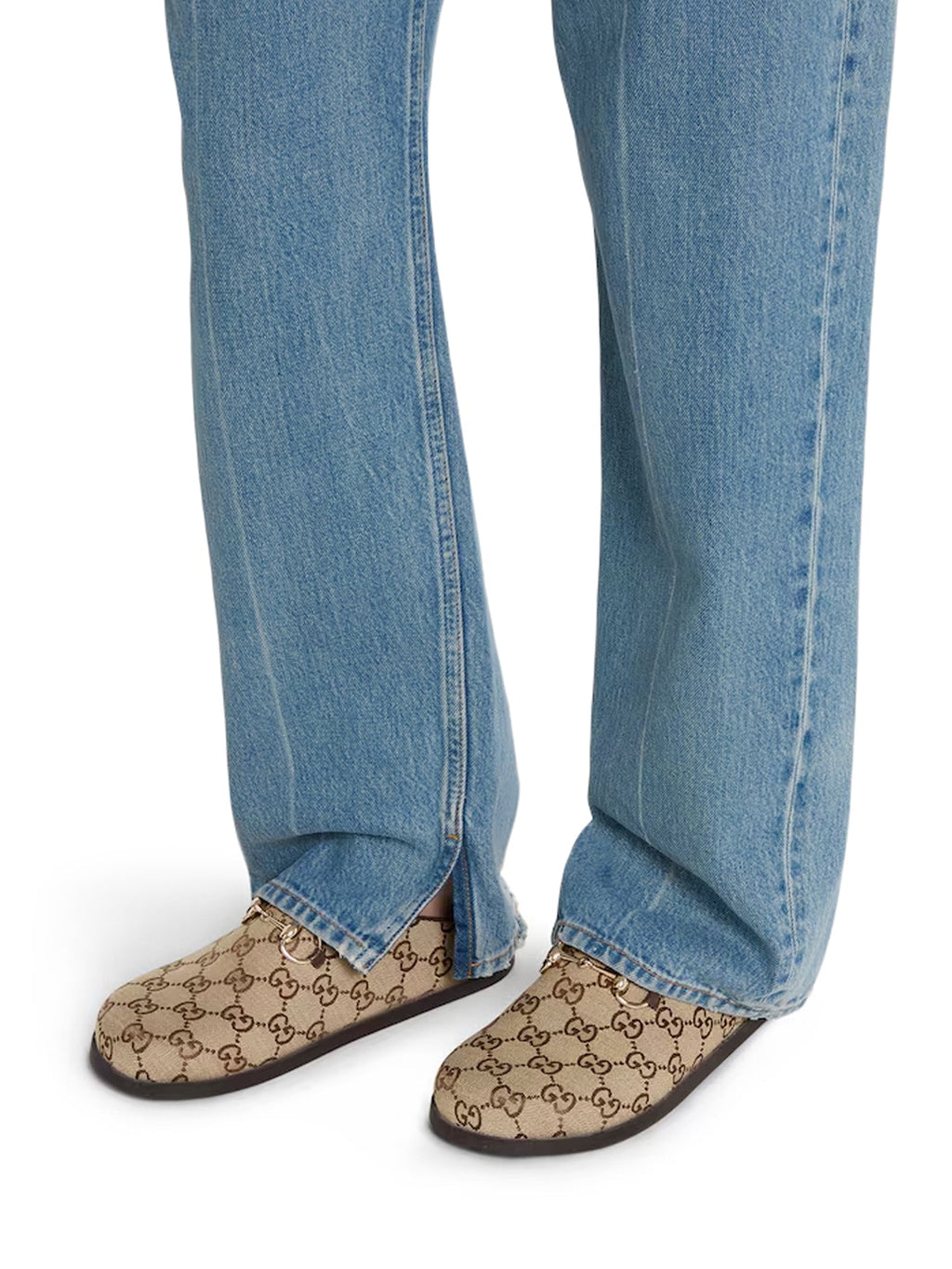 Оригінальна Women`s Clogs With Clip Gucci – вид ззаду