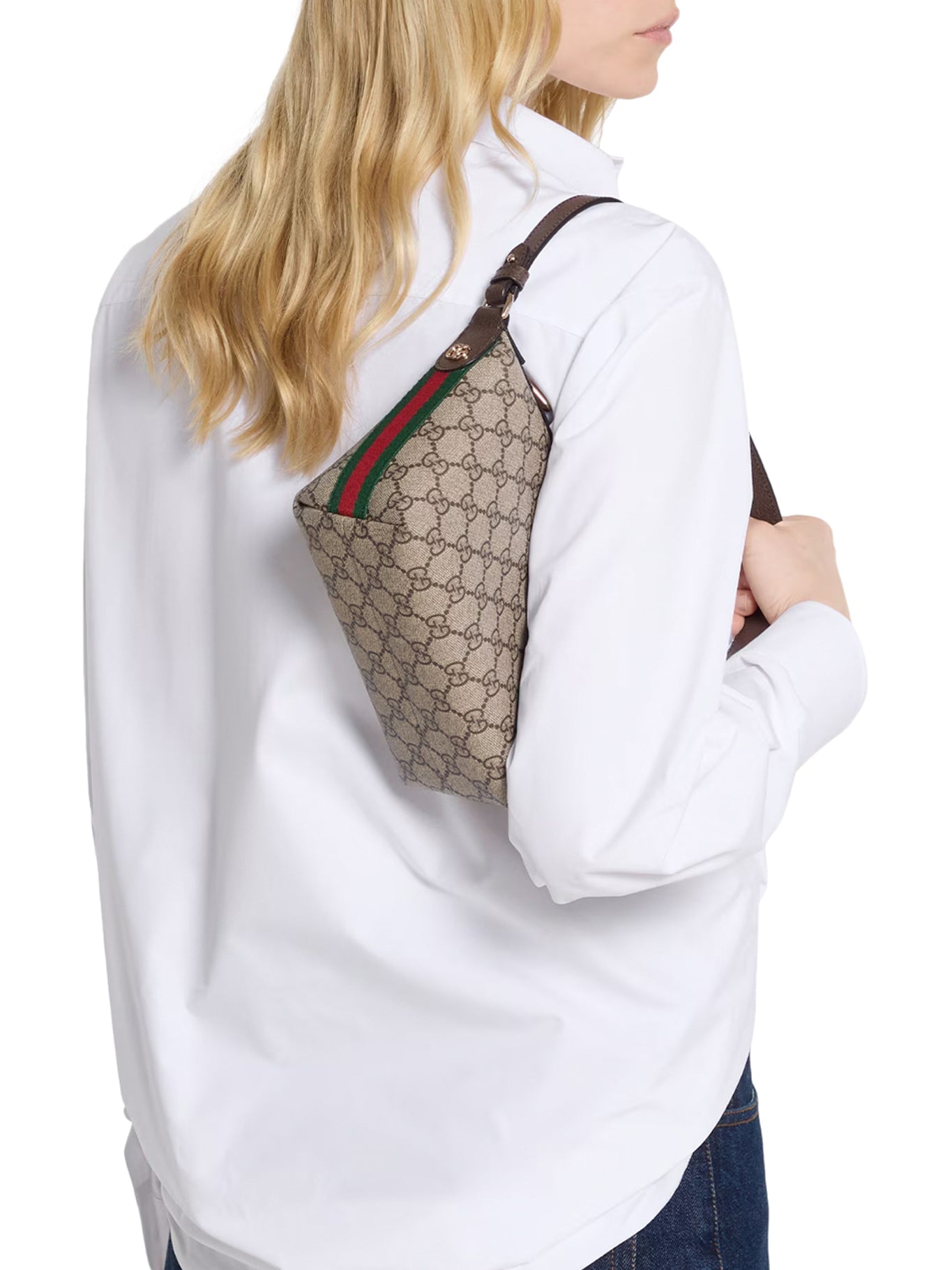 Оригінальна Ophidia Mini Shoulder Bag Gucci – вид ззаду