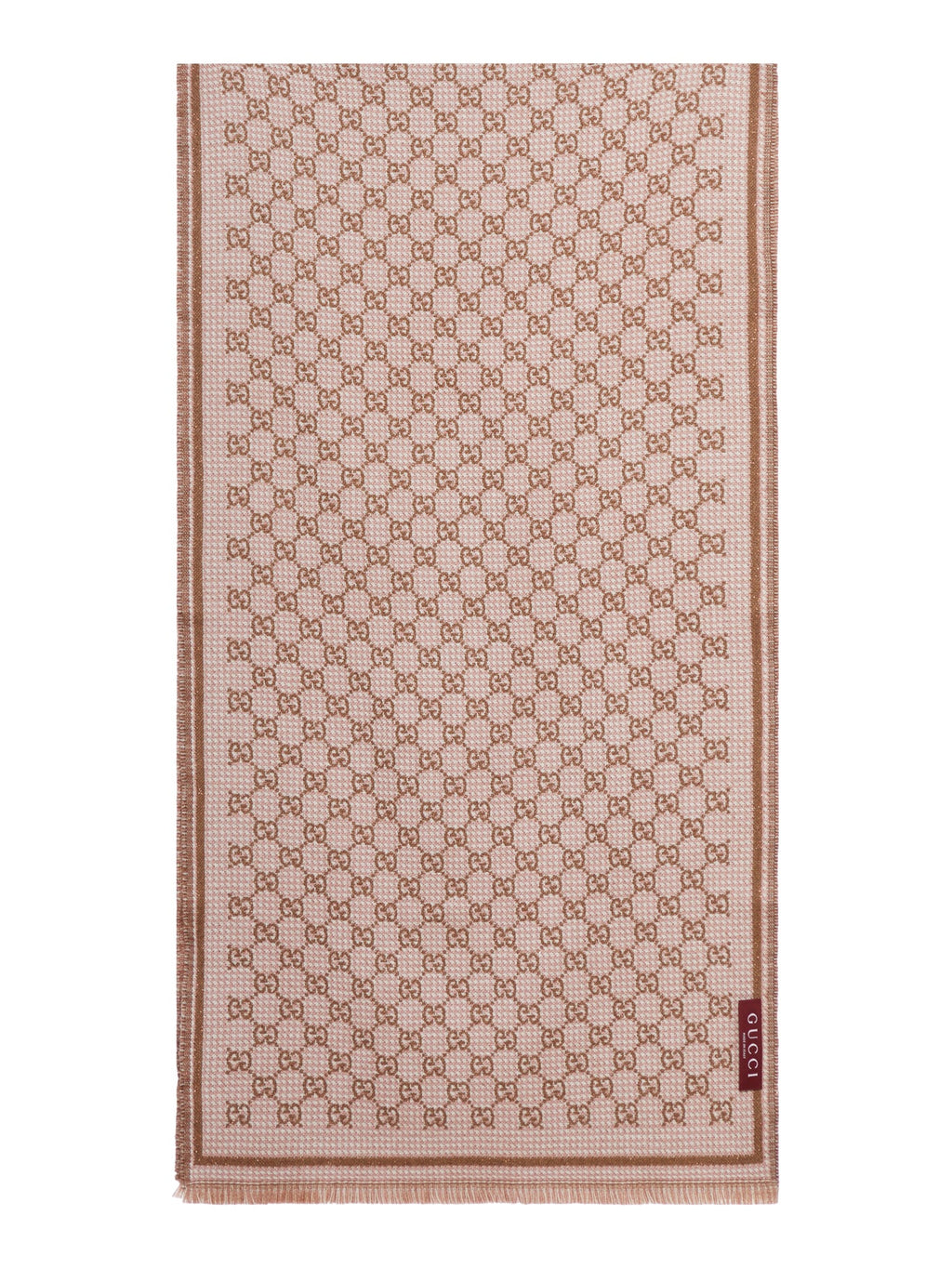Double Side Gg Wool Scarf Gucci оригінал – Купити в Україні – вид ззаду