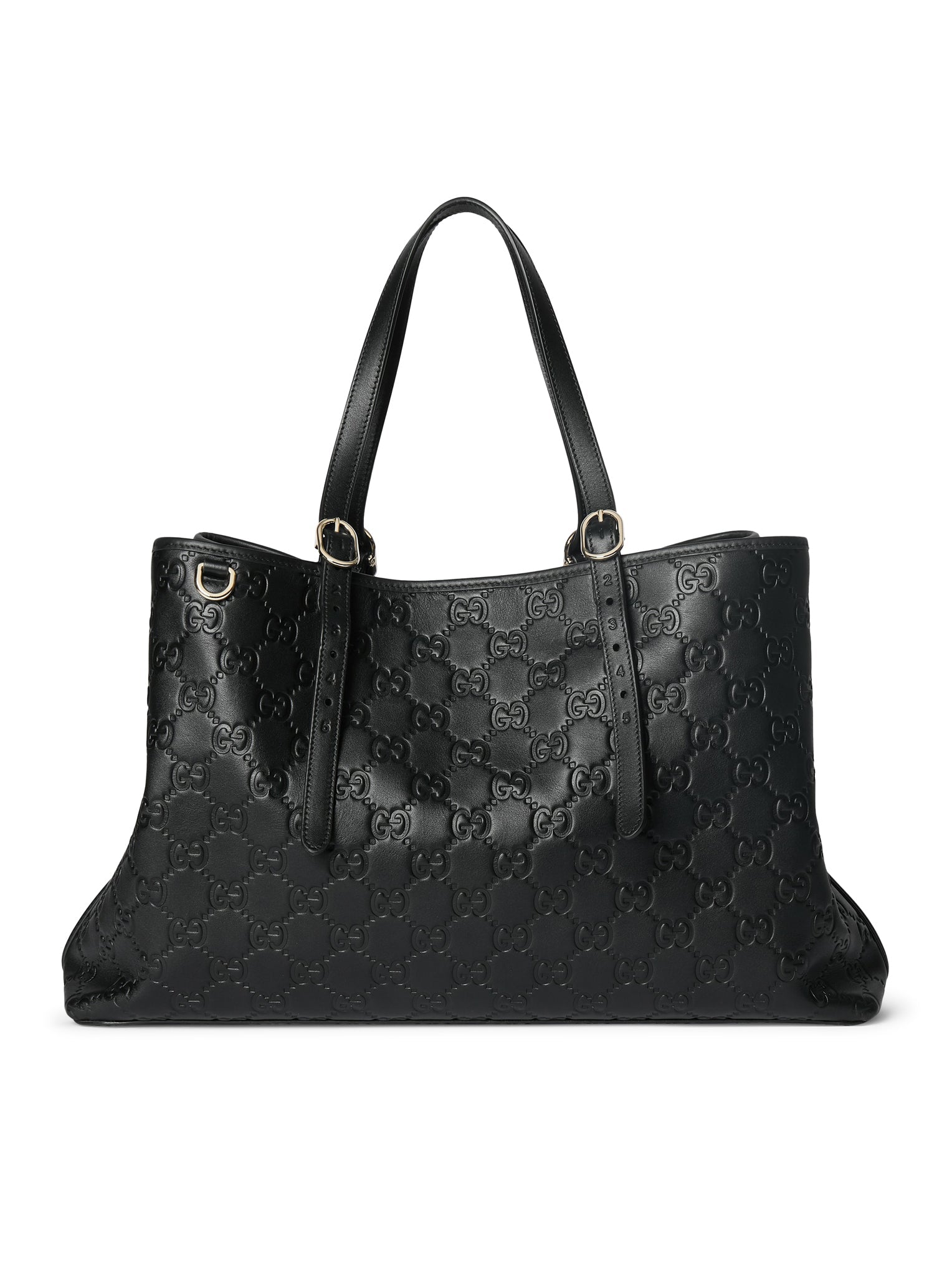 Large Gg Emblem Shopping Bag Gucci оригінал – Купити в Україні – боковий вид