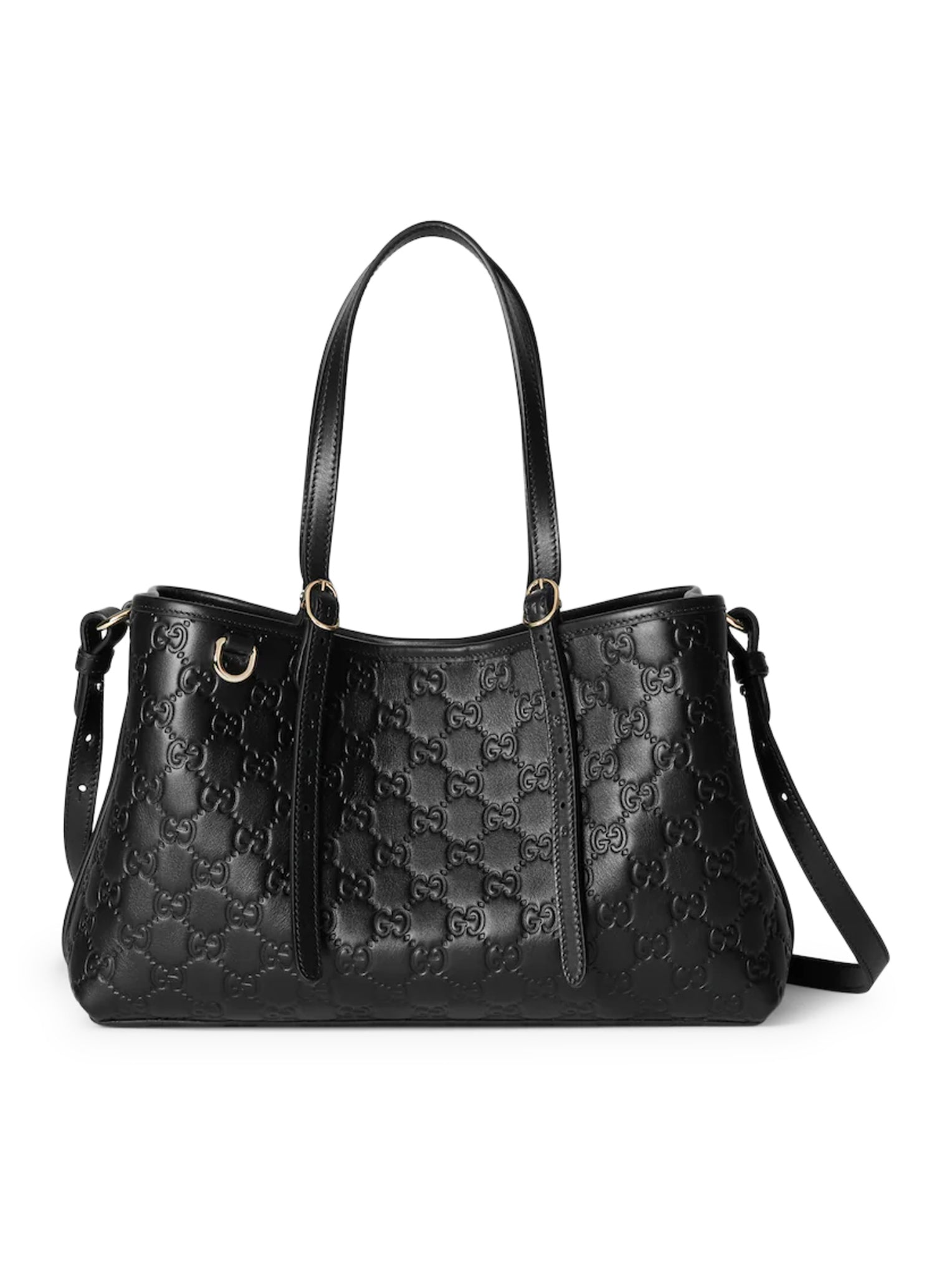 Gg Emblem Medium Size Shopping Bag Gucci оригінал – Купити в Україні – боковий вид
