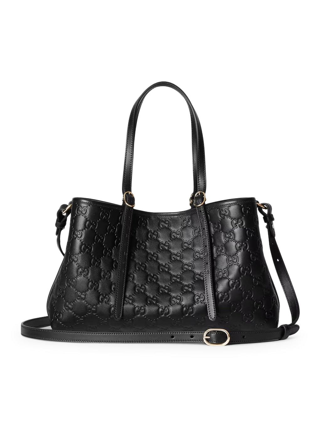 Gg Emblem Medium Size Shopping Bag Gucci оригінал – Купити в Україні – вид ззаду
