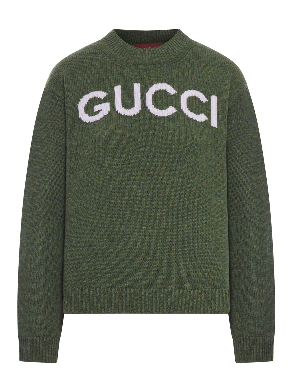 Crew Neck Wool Sweater Gucci оригінал – Купити в Україні – боковий вид