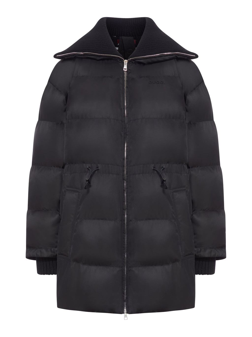 Оригінальна Padded Bomber Jacket With Gabardine Trim Gucci – боковий вид