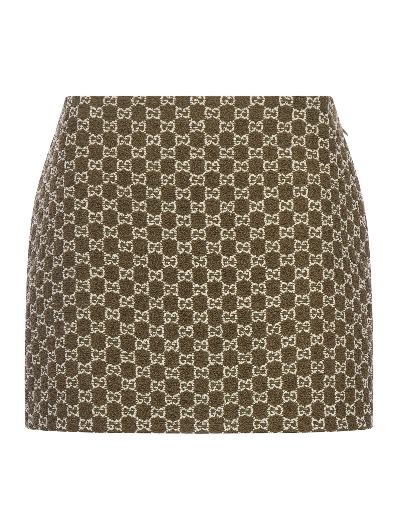 Mini Skirt In Gg Bouclé Cotton Gucci оригінал – Купити в Україні – боковий вид