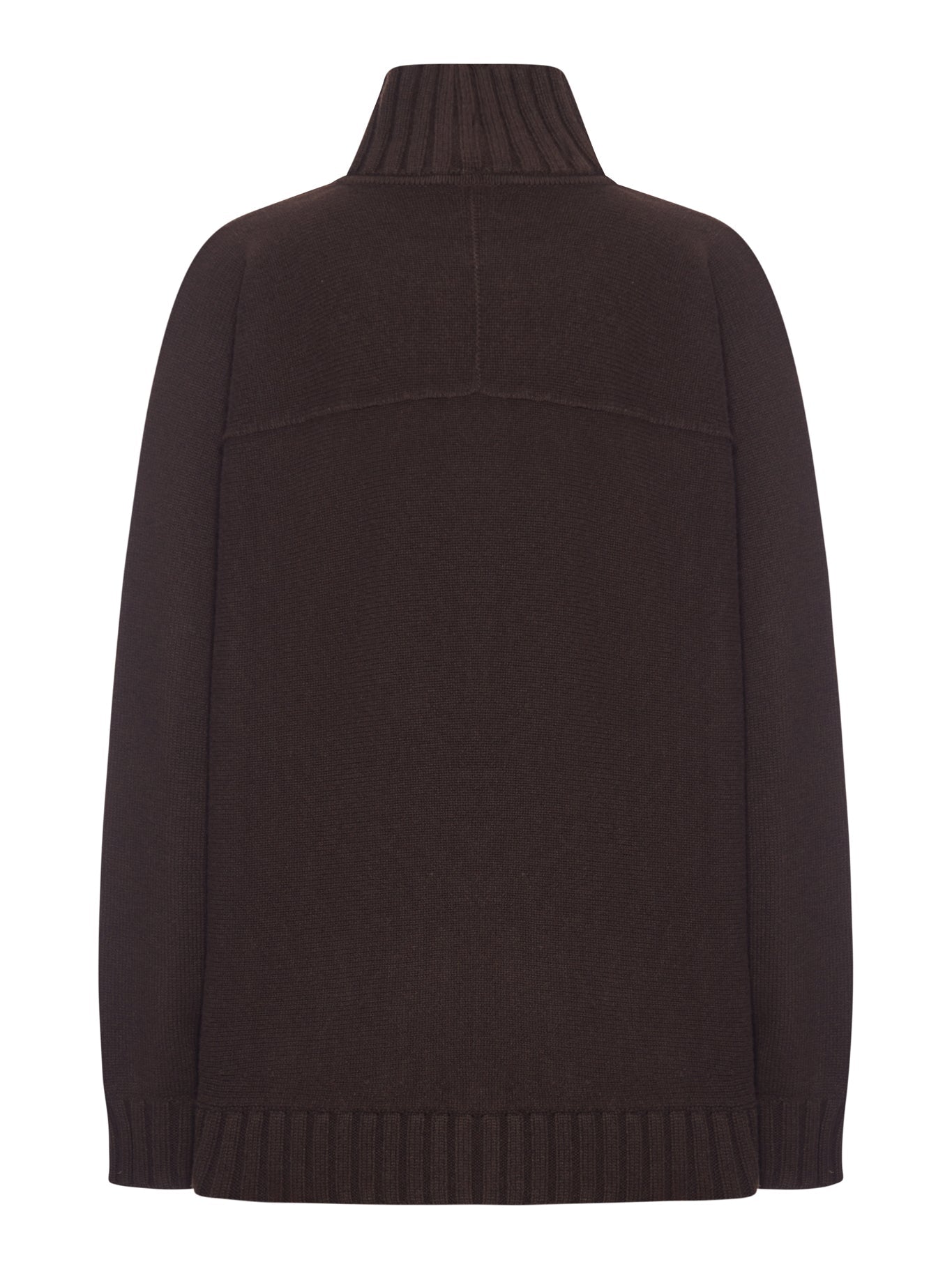 CASHMERE BLEND HIGH NECK SWEATER GUCCI – Гарантія оригінальності – вид ззаду