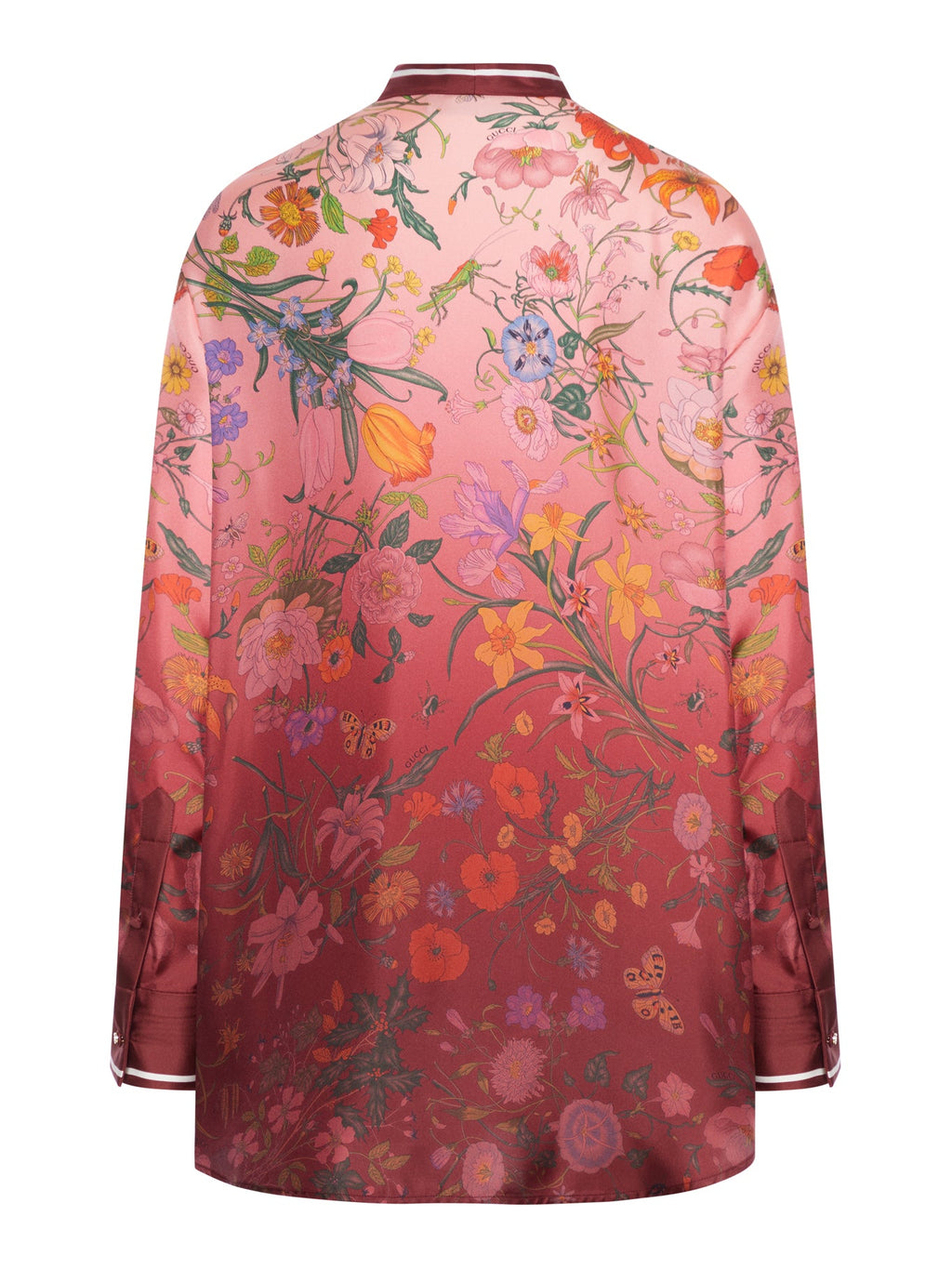 Flora Chemisier Style Blouse Gucci – Гарантія оригінальності – вид ззаду
