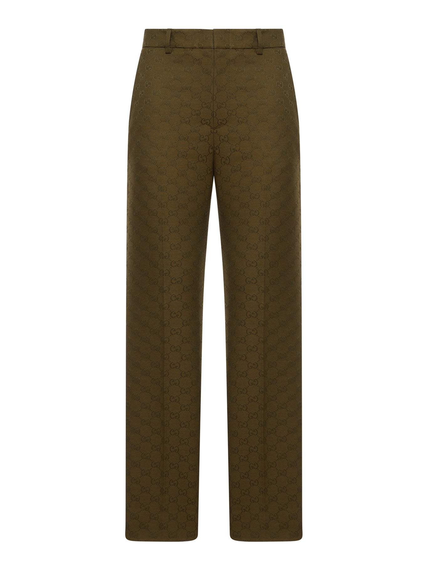 Оригінальна Tailored Canvas Gg Trousers Gucci – боковий вид