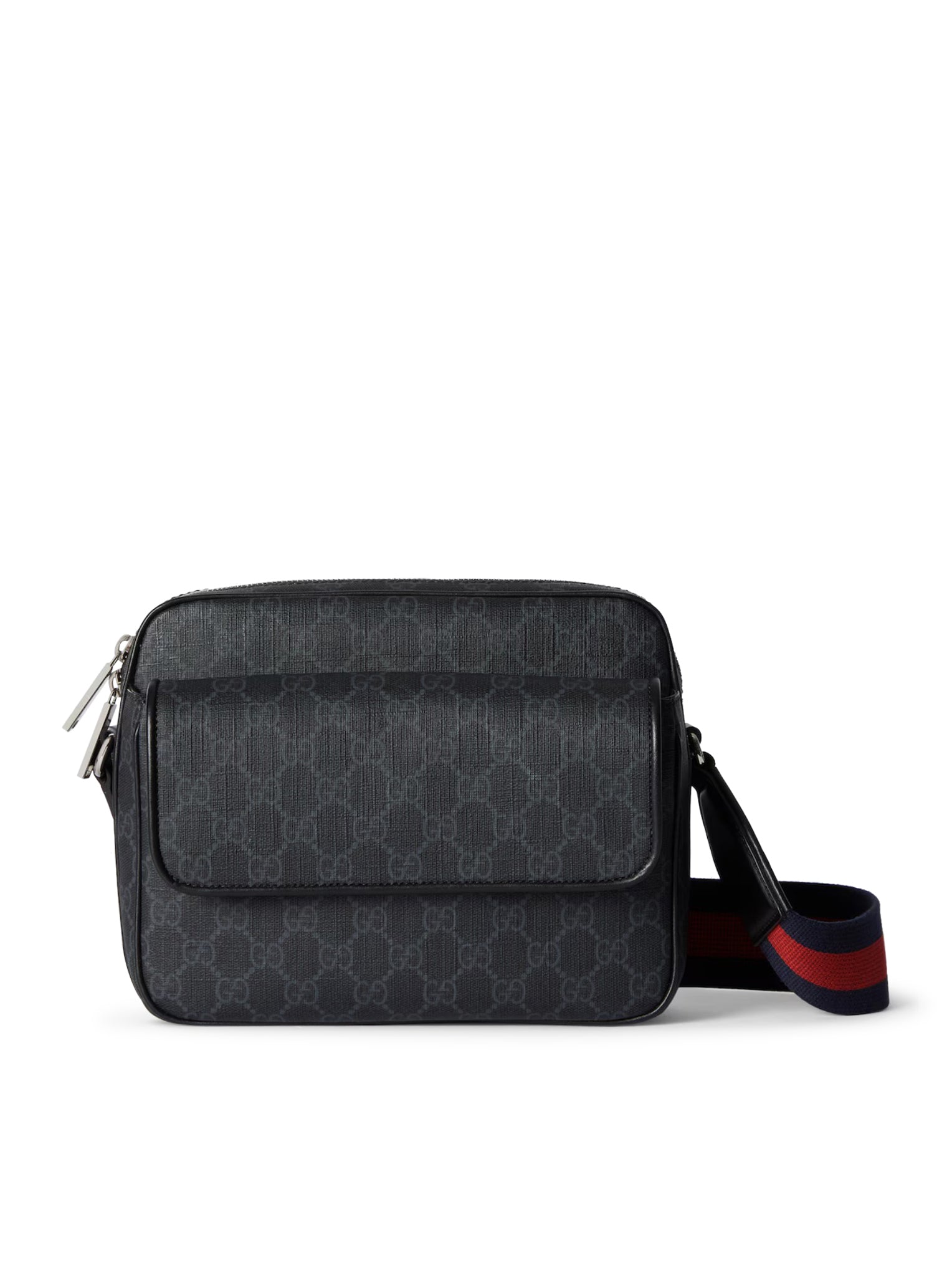 Small Black Gg Shoulder Bag Gucci – Гарантія оригінальності – боковий вид