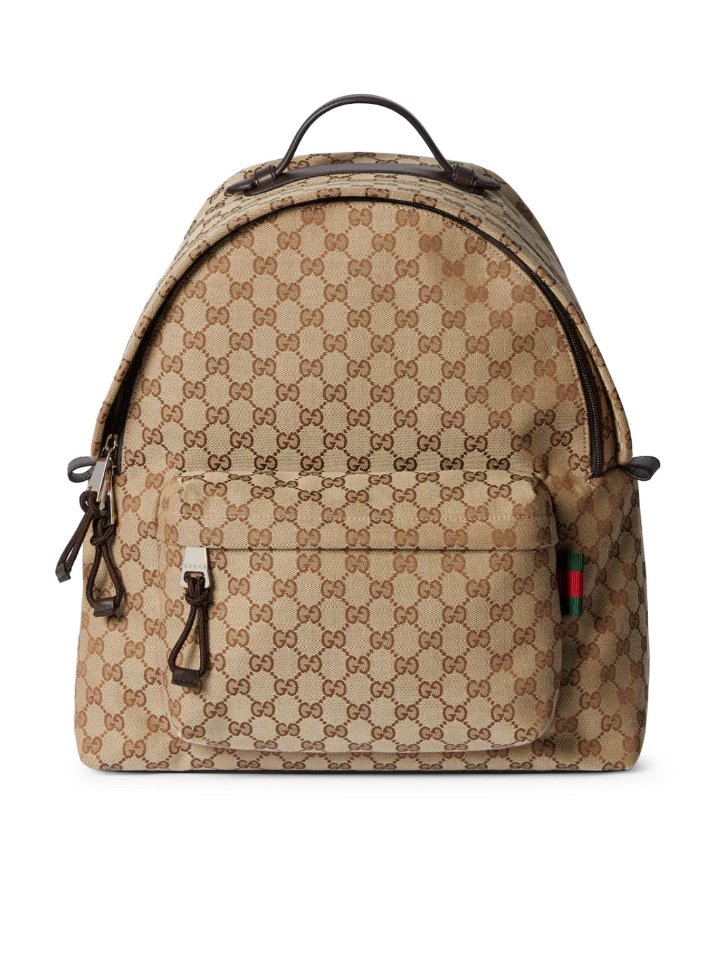 Gg Fabric Backpack Medium Size Gucci – Гарантія оригінальності – боковий вид