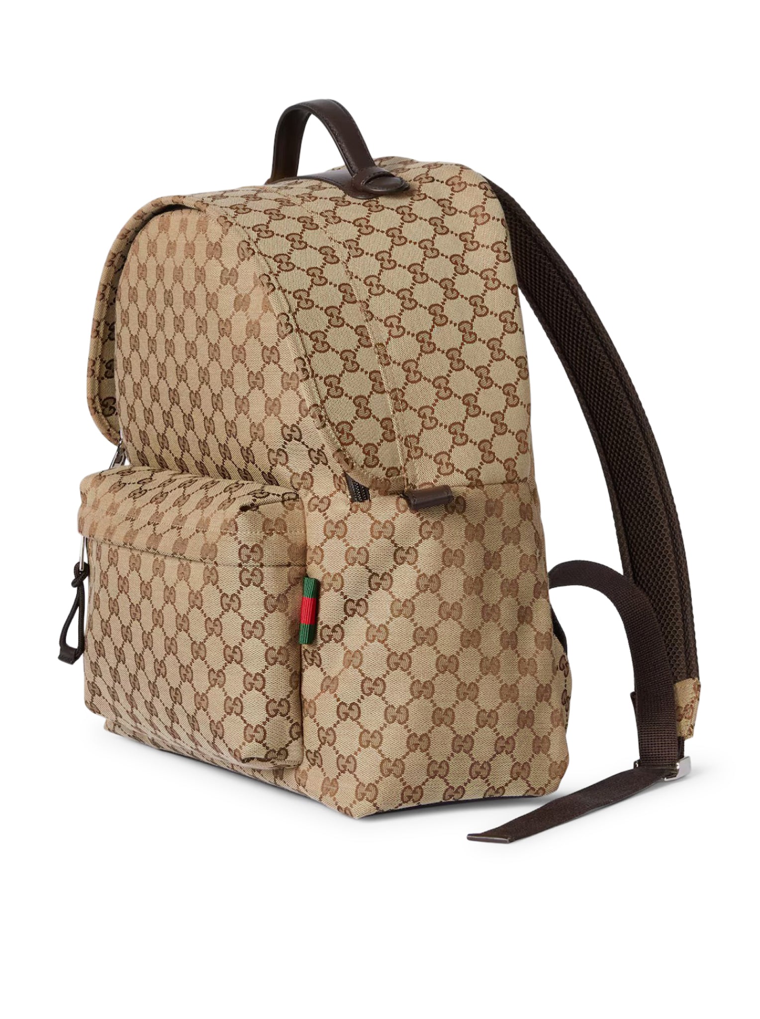 GG FABRIC BACKPACK MEDIUM SIZE GUCCI – Гарантія оригінальності – детальний вид
