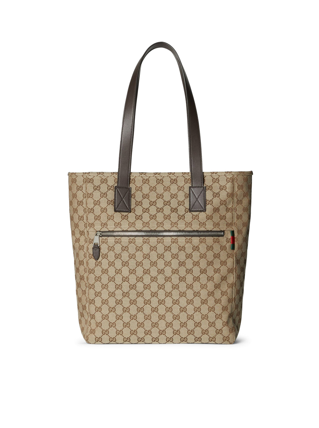 Оригінальна Medium Size Gg Fabric Shopping Bag Gucci – боковий вид