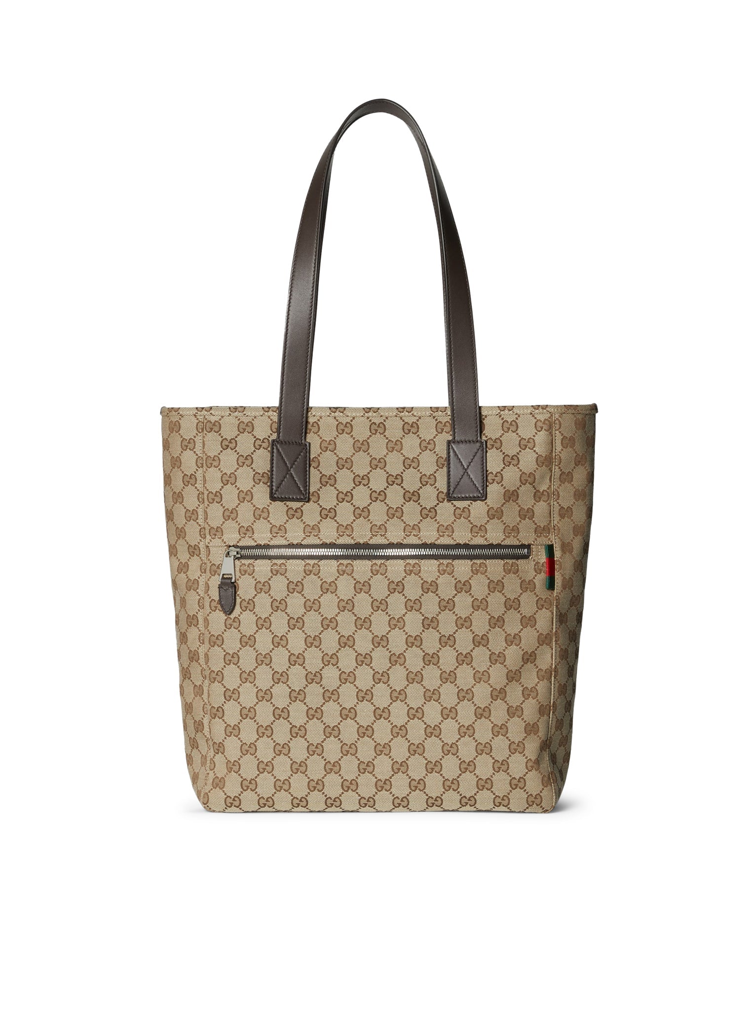Оригінальна Medium Size Gg Fabric Shopping Bag Gucci – боковий вид
