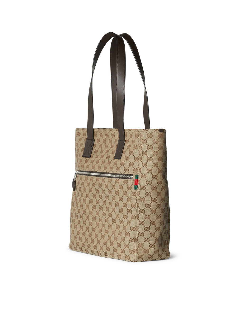 Оригінальна Medium Size Gg Fabric Shopping Bag Gucci – збільшений вид
