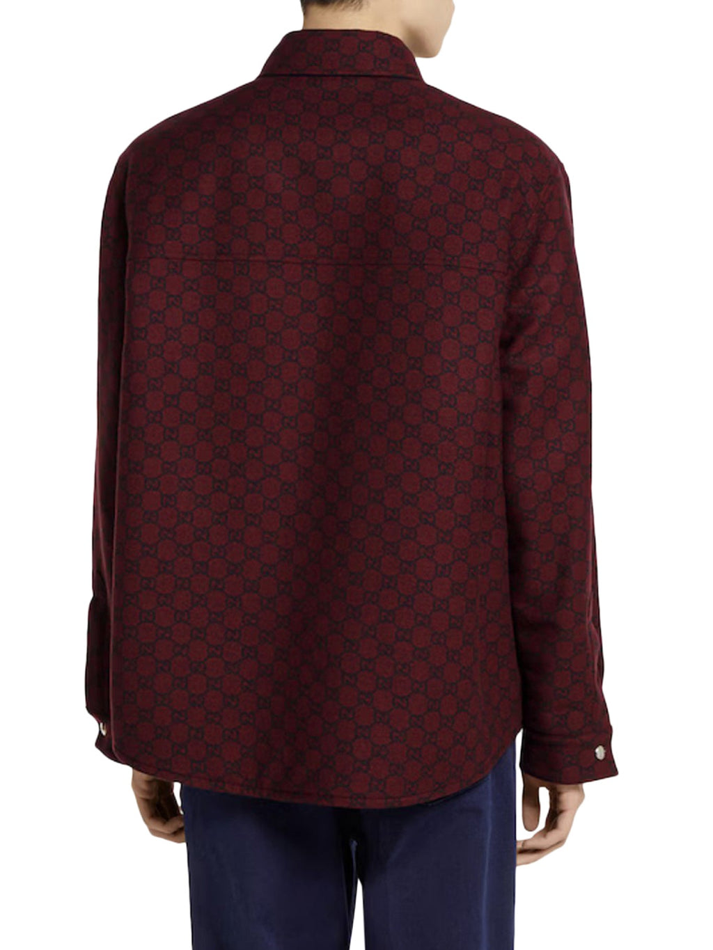 Reversible Denim And Flannel Shirt Gucci – Гарантія оригінальності – збільшений вид