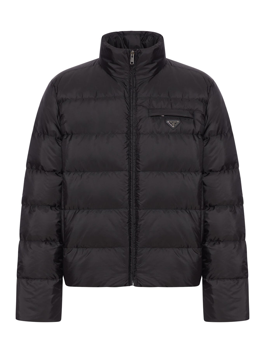 Padded Jacket Re-Nylon Piuma Prada оригінал – Купити в Україні – боковий вид