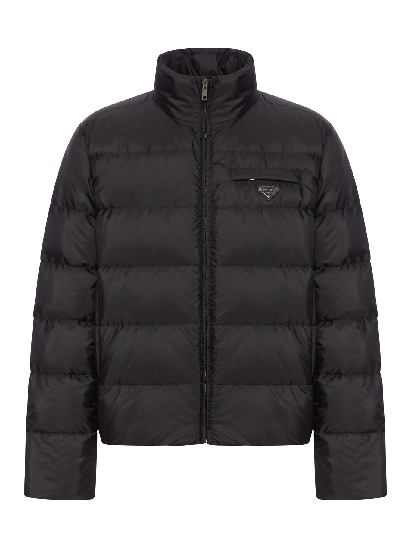 Padded Jacket Re-Nylon Piuma Prada оригінал – Купити в Україні – боковий вид
