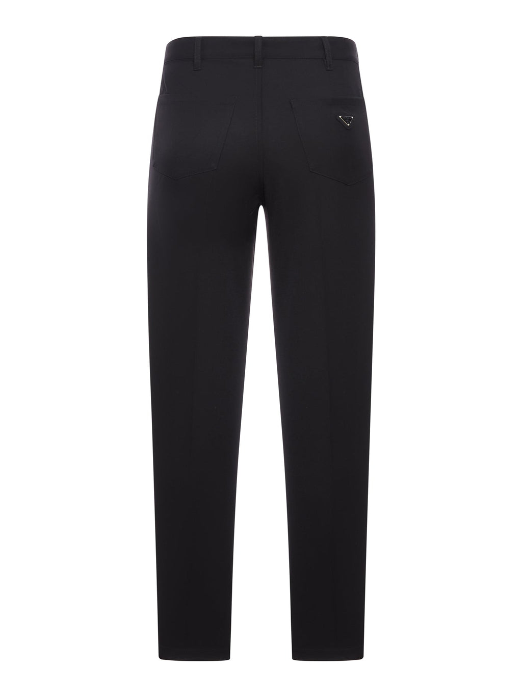 Gabardine Trousers Prada – Гарантія оригінальності – вид ззаду