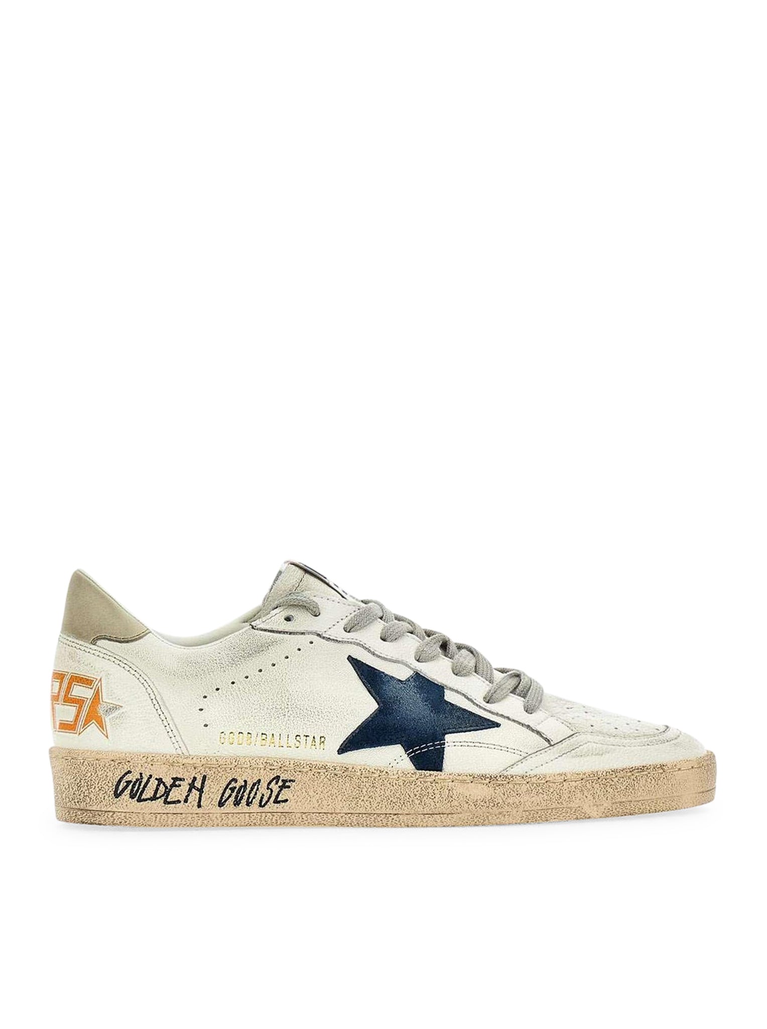 Sneakers Ball-Star Golden goose – Гарантія оригінальності – боковий вид
