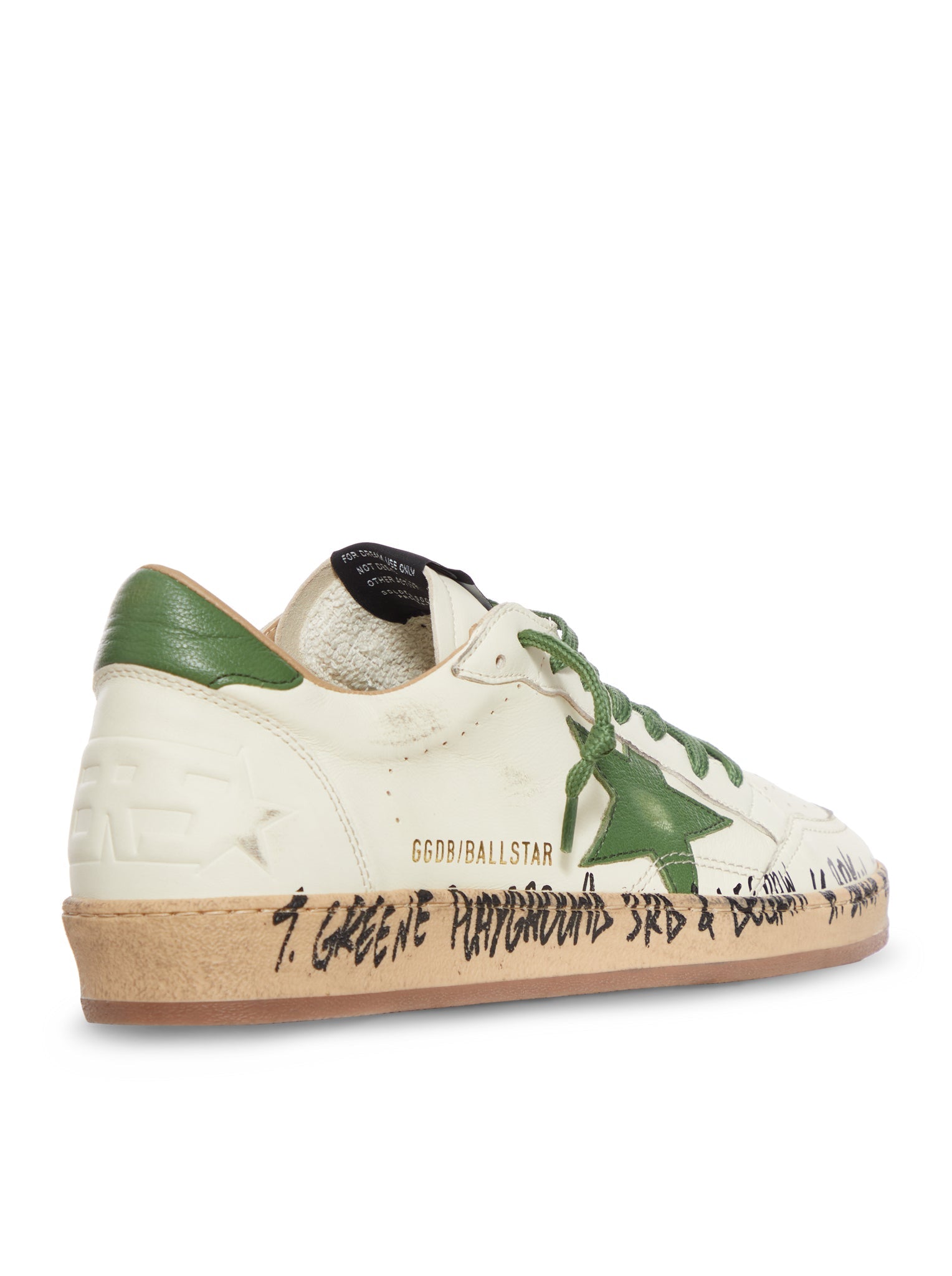 Custom Handwritten Leather Ballstar Golden goose – Гарантія оригінальності – детальний вид