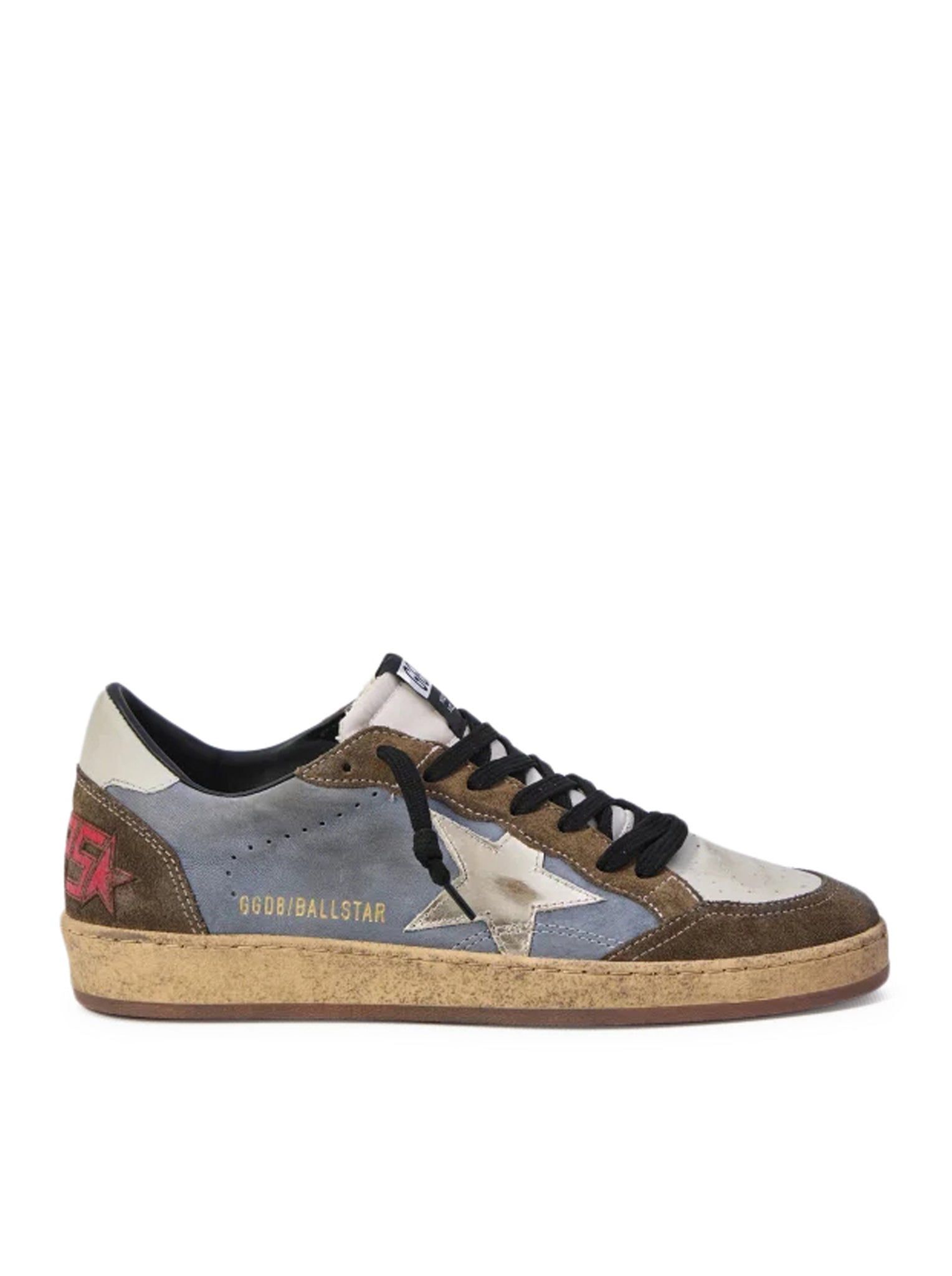 Suede Ball Star Sneakers Golden goose оригінал – Купити в Україні – боковий вид