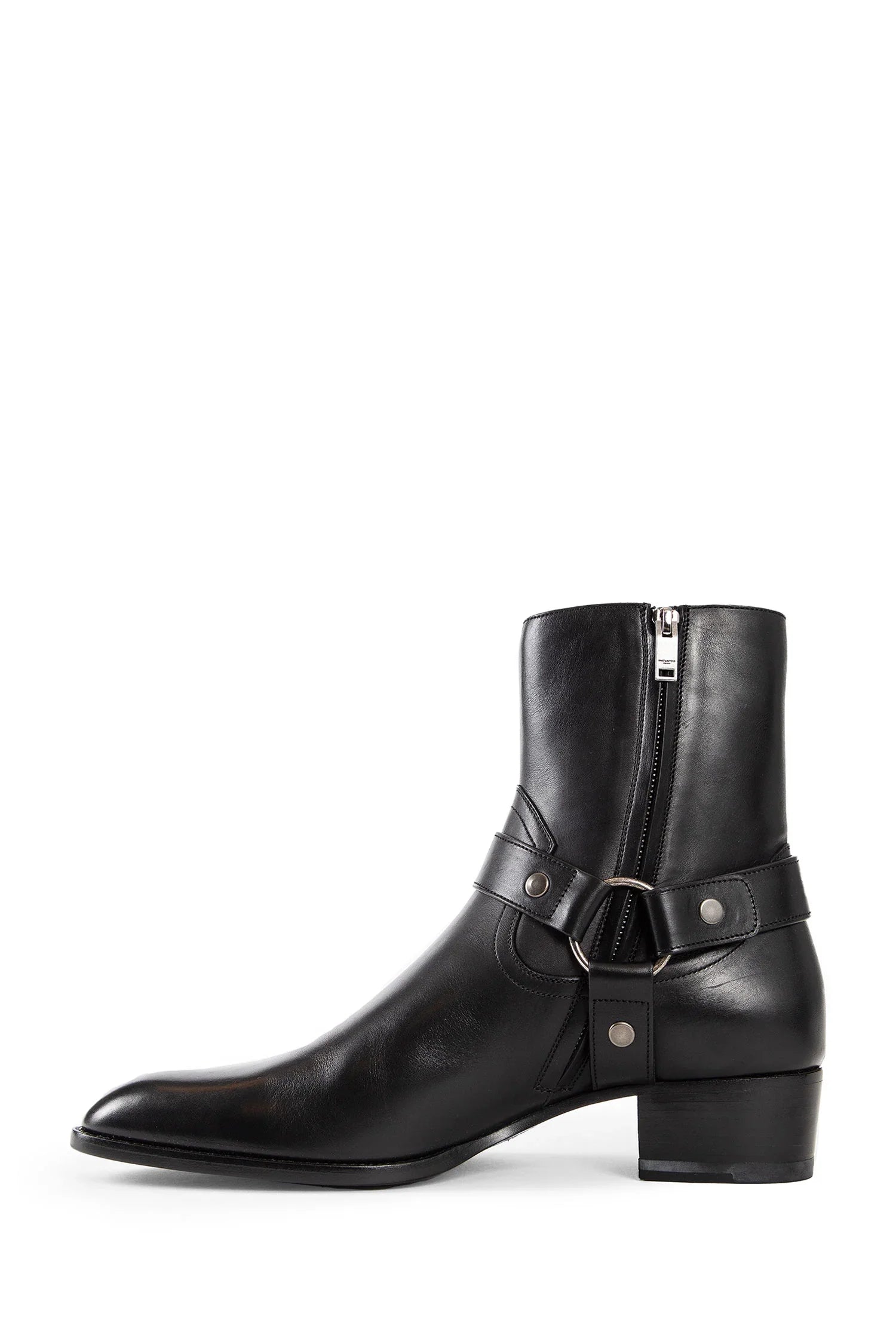 Оригінальна Wyatt Harness Boots In Smooth Leather Saint laurent – збільшений вид