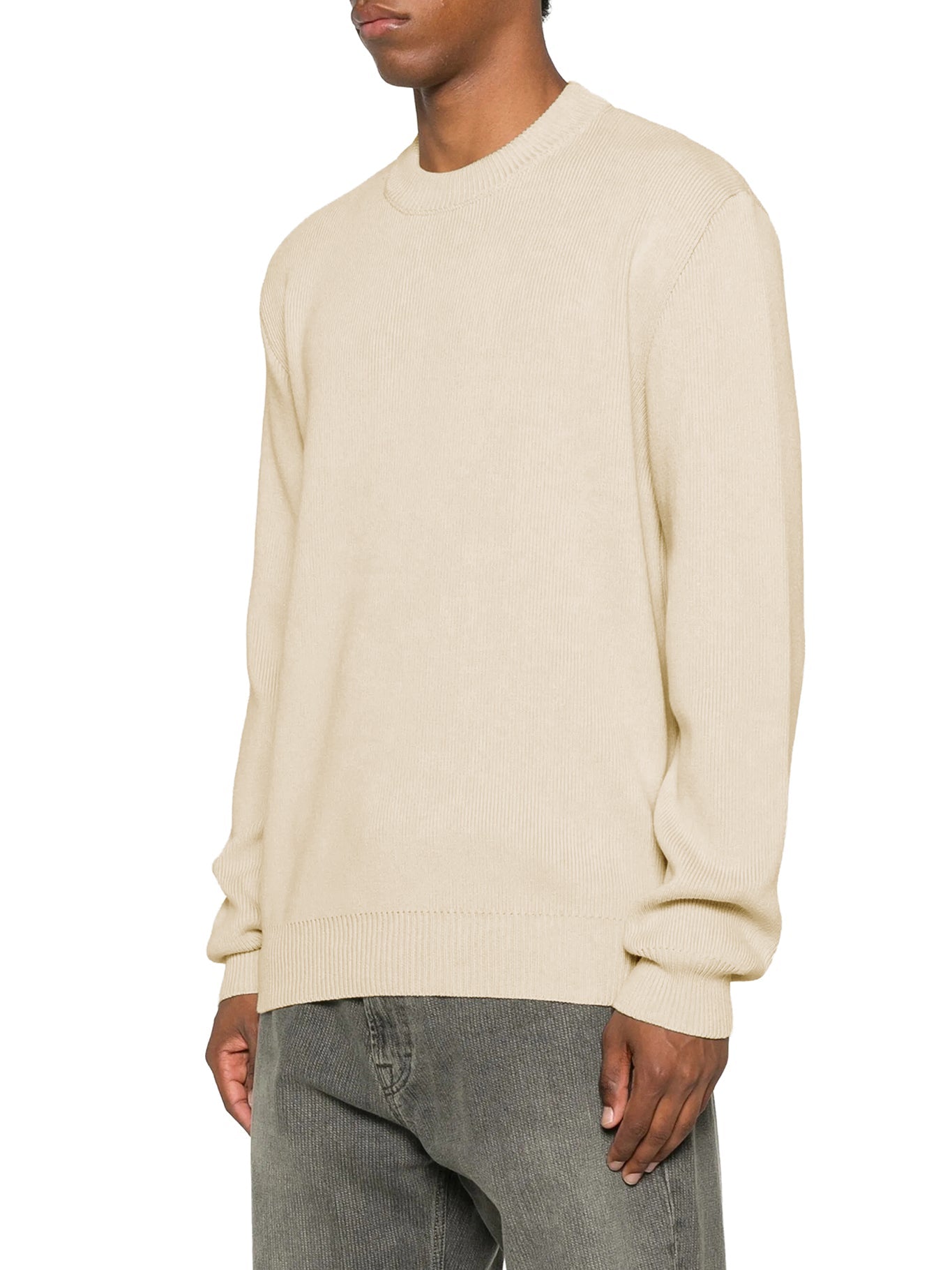 Crew Neck Cotton Sweater Golden goose – Гарантія оригінальності – збільшений вид