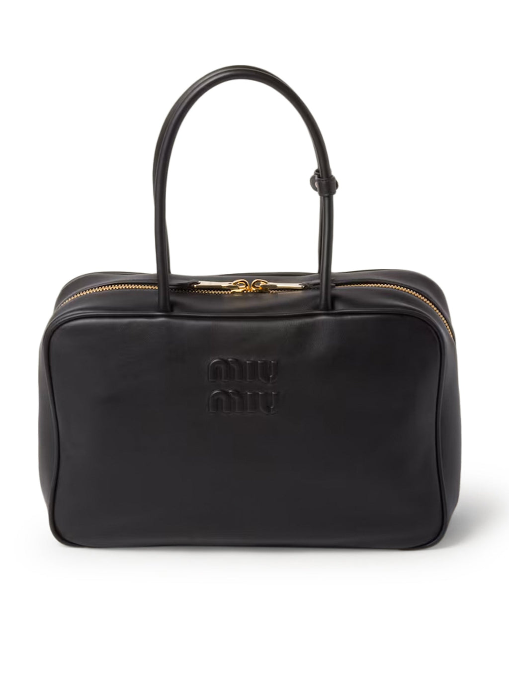 Beau Leather Bag Miu miu – Гарантія оригінальності – боковий вид