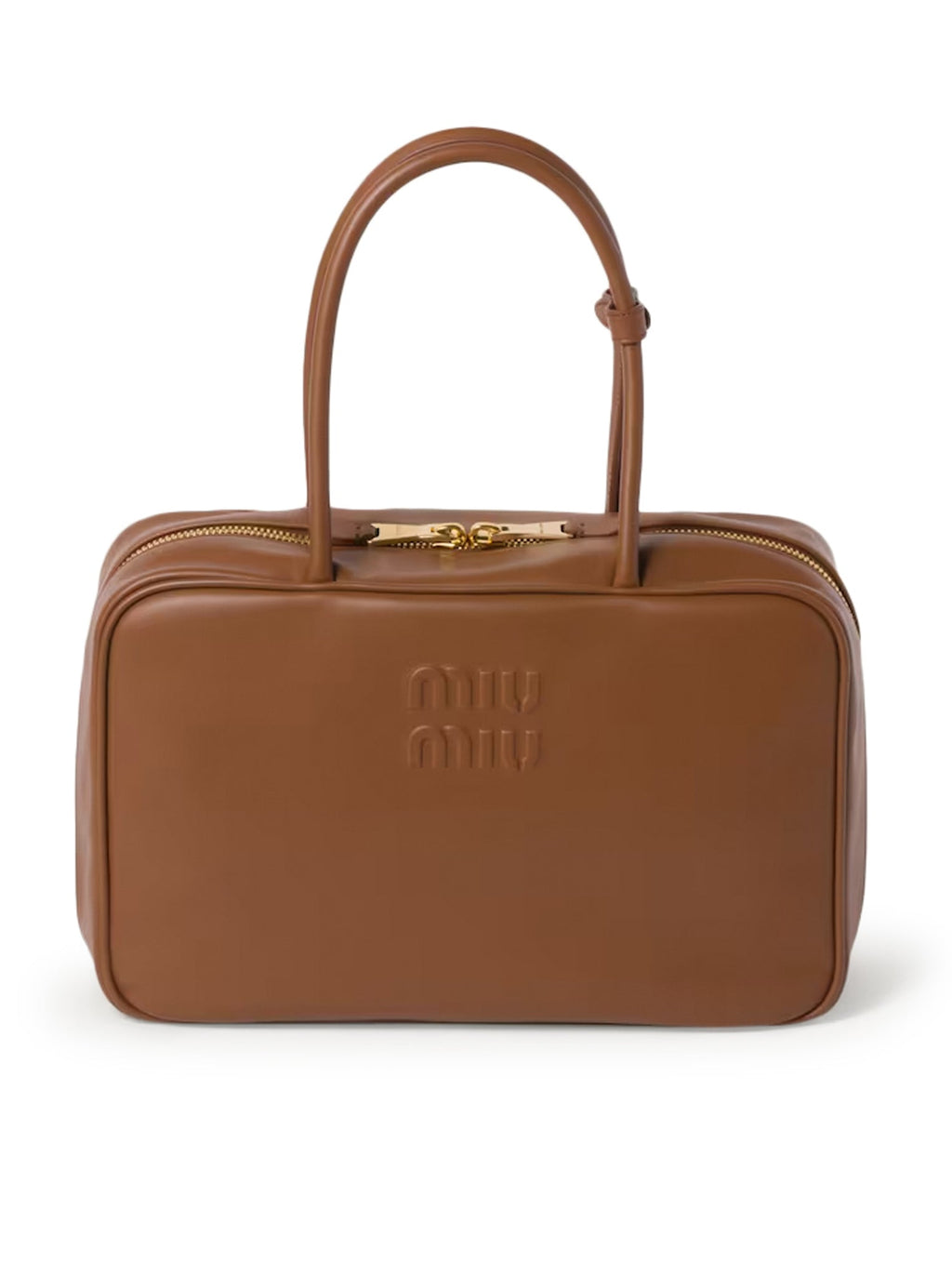 Beau Leather Bag Miu miu – Гарантія оригінальності – боковий вид