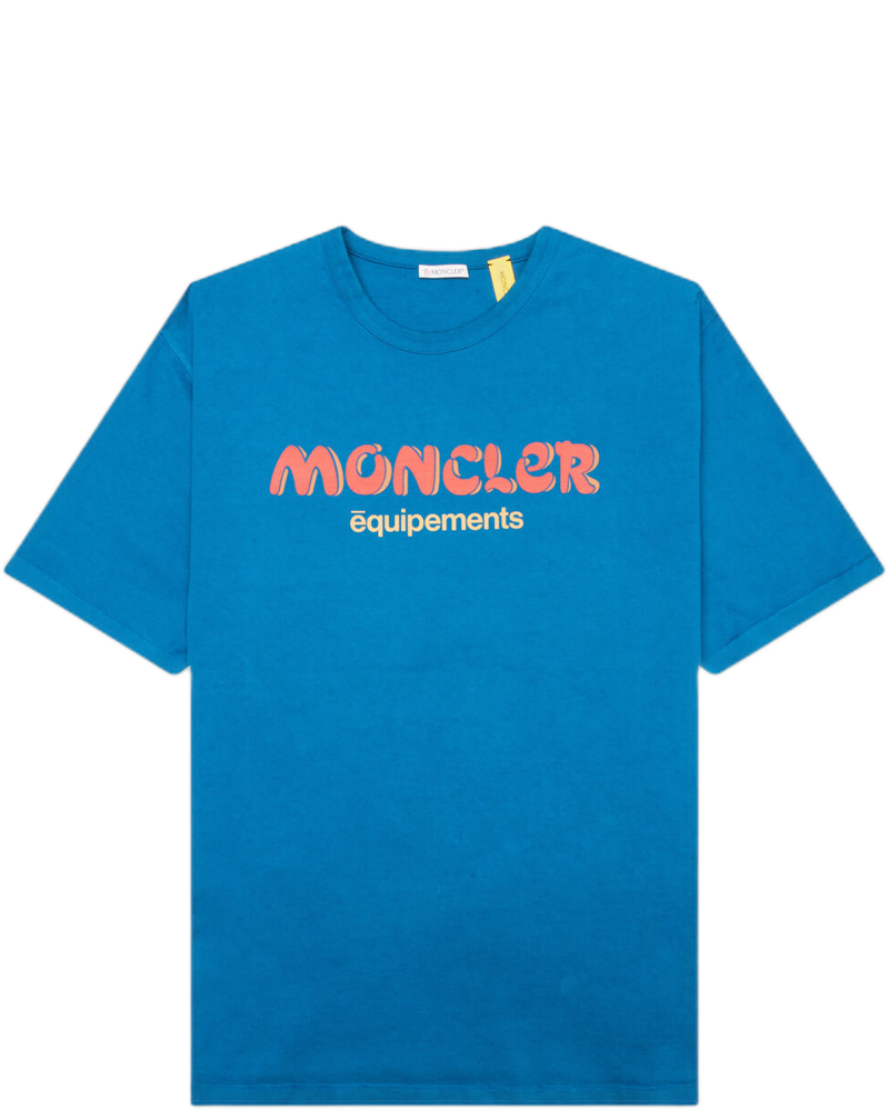 Moncler Genius x Salehe Bembury Logo T-Shirt - Navy - MONCLER (Background Removed)