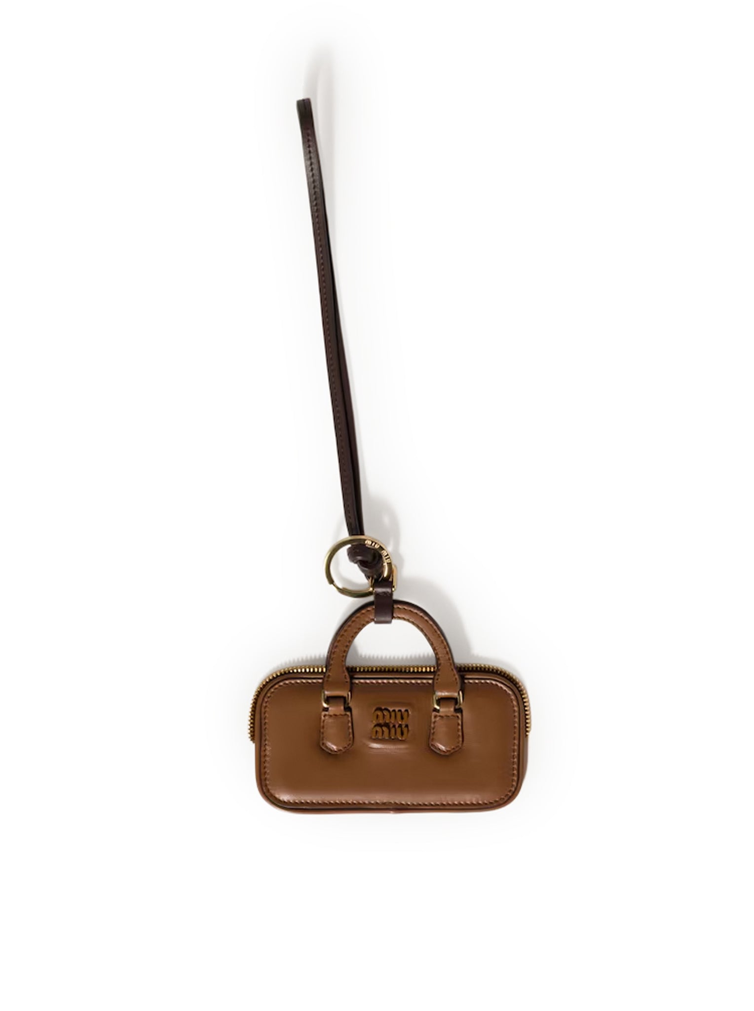 Trick Arcadie In Leather Miu miu – Гарантія оригінальності – боковий вид