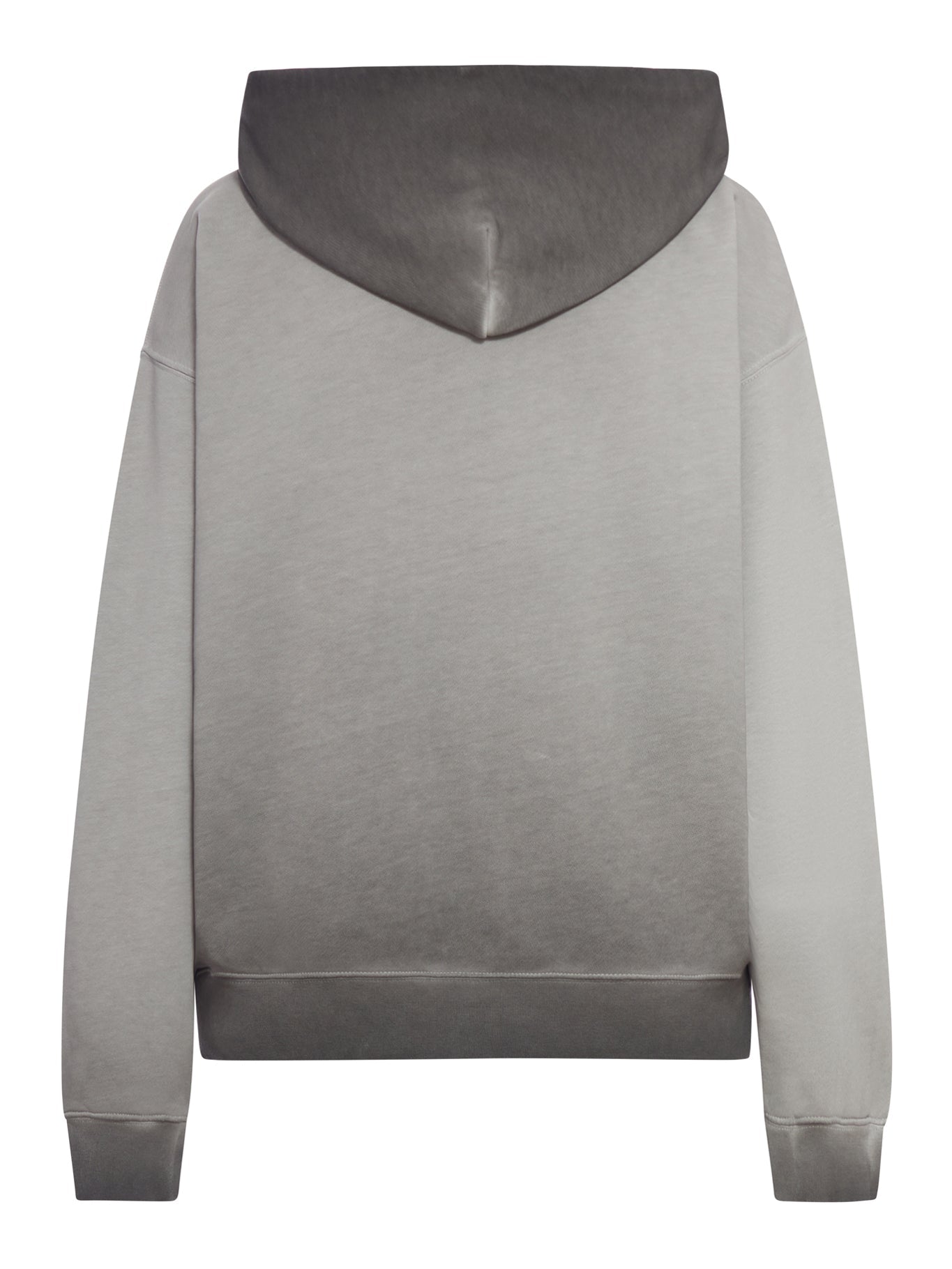Hoodie In Cotton With Degraded Effect Off-white оригінал – Купити в Україні – вид ззаду
