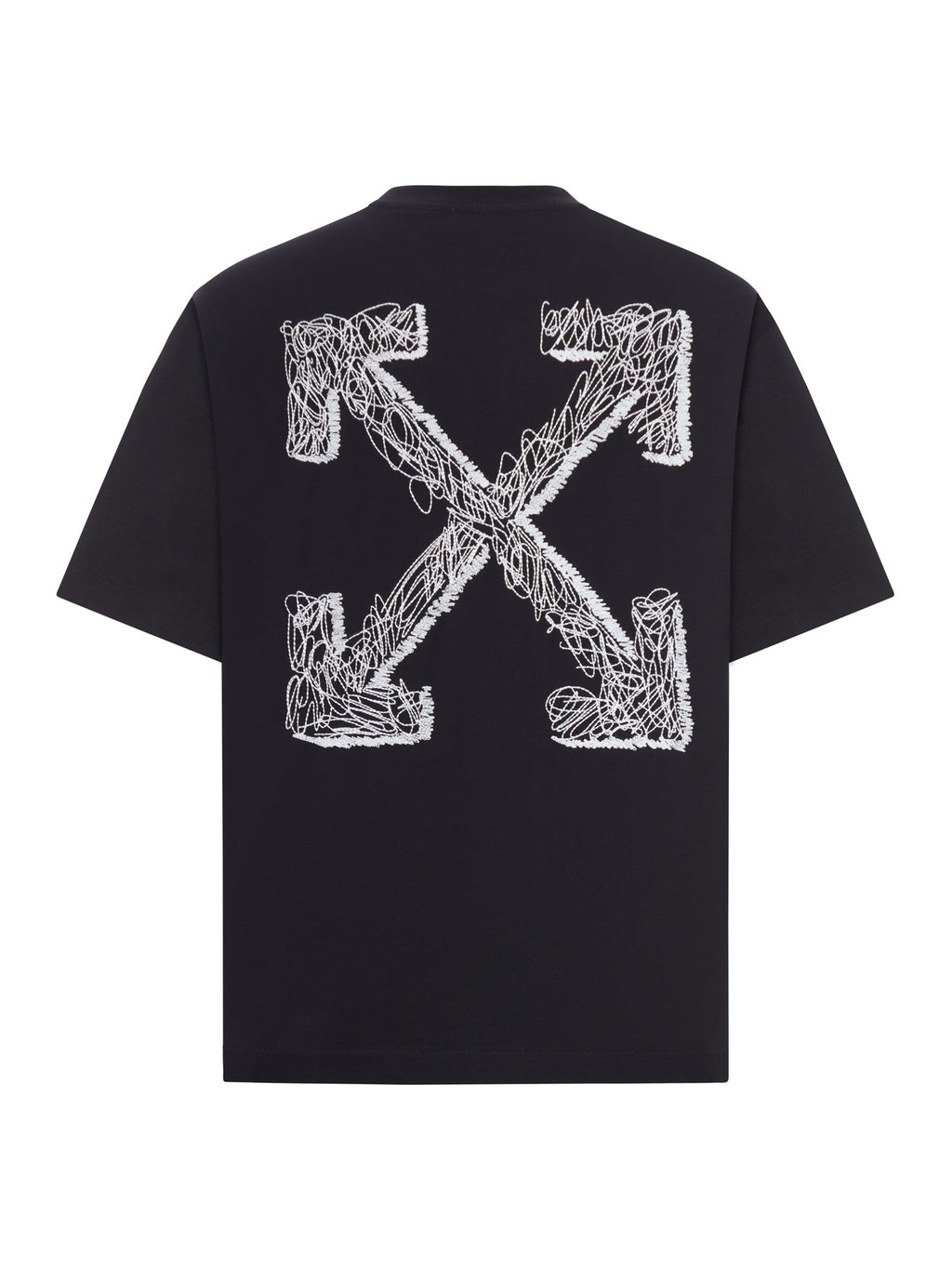 Оригінальна Scribble Arr Skate T-Shirt Off-white – вид ззаду
