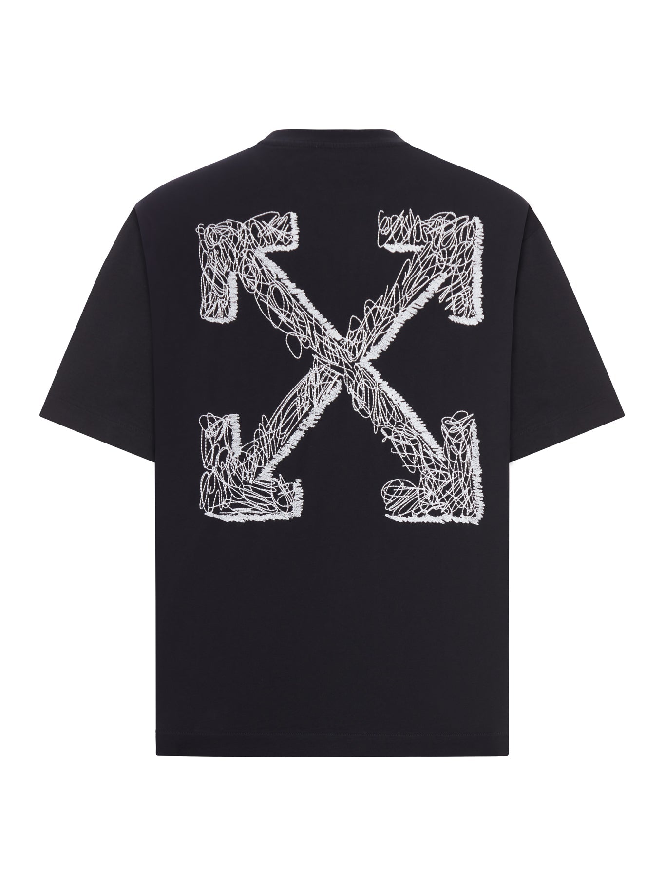Оригінальна Scribble Arr Skate T-Shirt Off-white – вид ззаду
