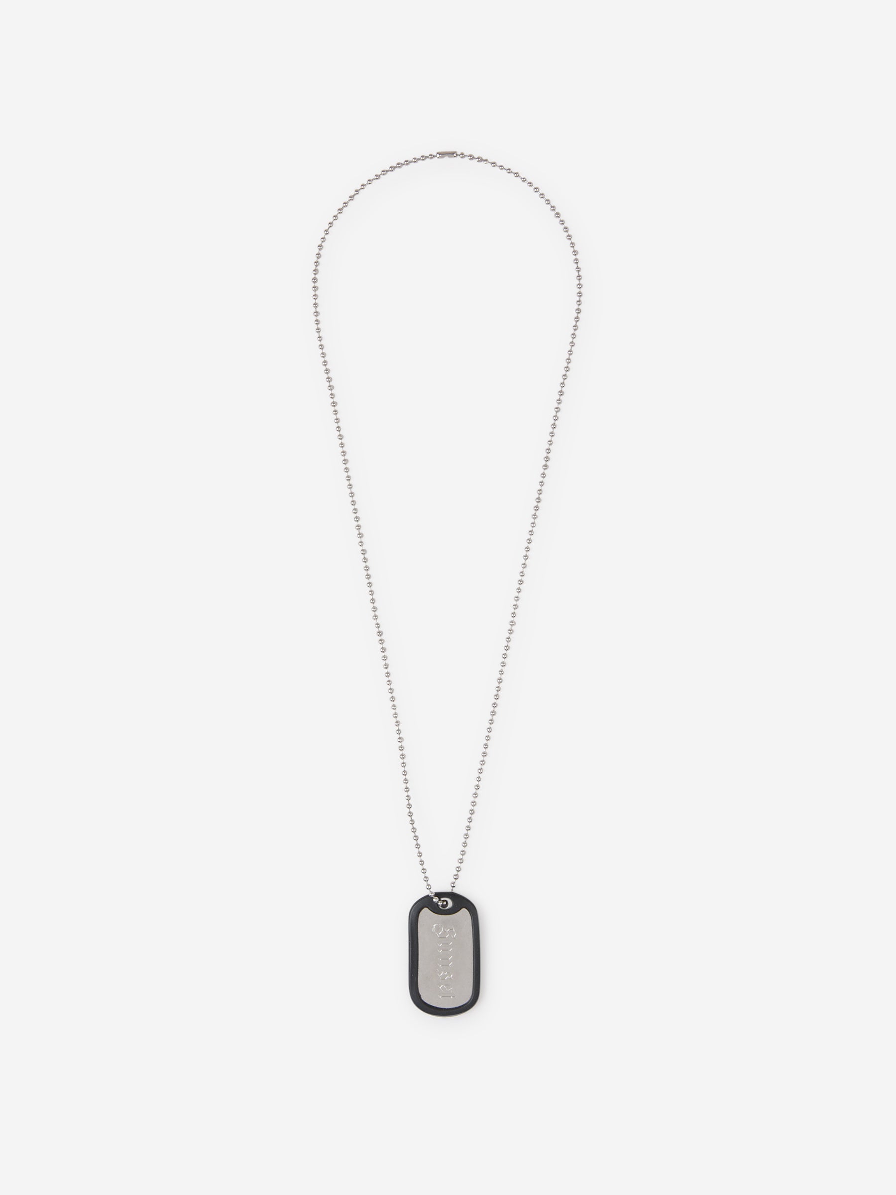 Оригінальна Logo Medal Necklace Palm angels – боковий вид
