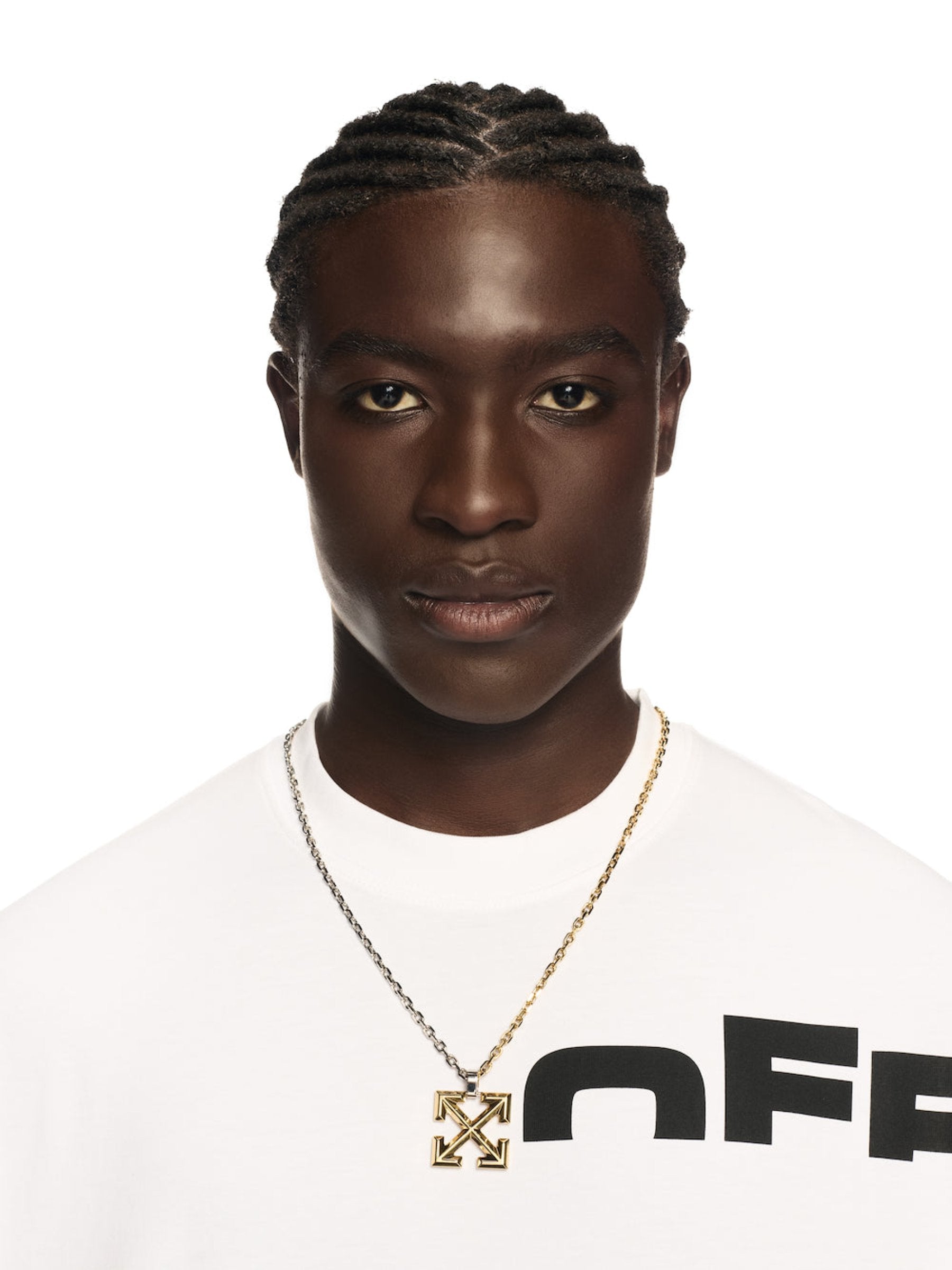 Arrow Necklace Off-white оригінал – Купити в Україні – вид ззаду
