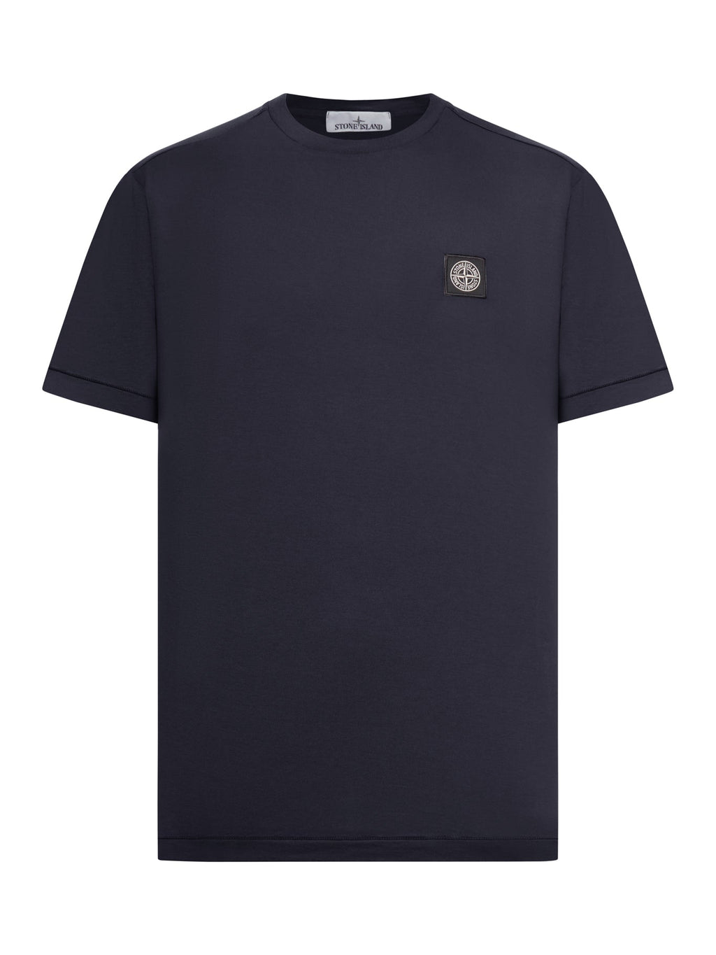 Cotton T-Shirt With Logo Compass Stone island оригінал – Купити в Україні – боковий вид
