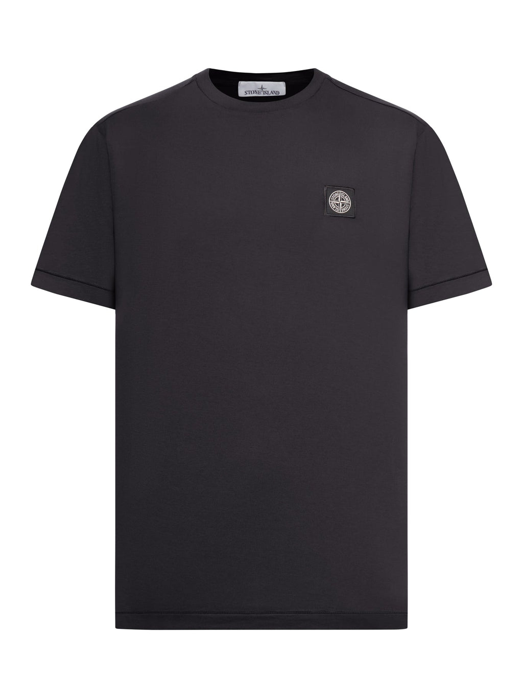 Cotton T-Shirt With Logo Compass Stone island оригінал – Купити в Україні – боковий вид