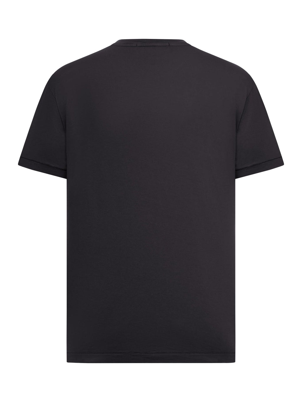 Cotton T-Shirt With Logo Compass Stone island оригінал – Купити в Україні – вид ззаду