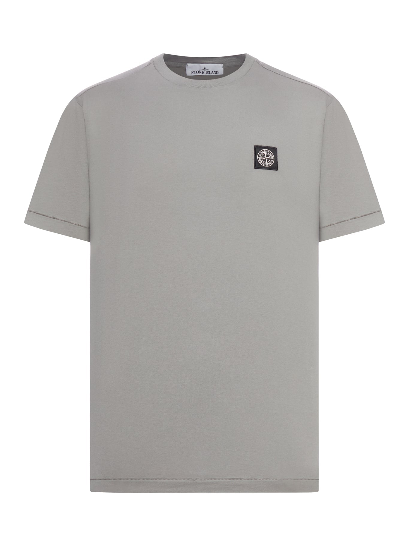 Cotton T-Shirt With Logo Compass Stone island оригінал – Купити в Україні – боковий вид