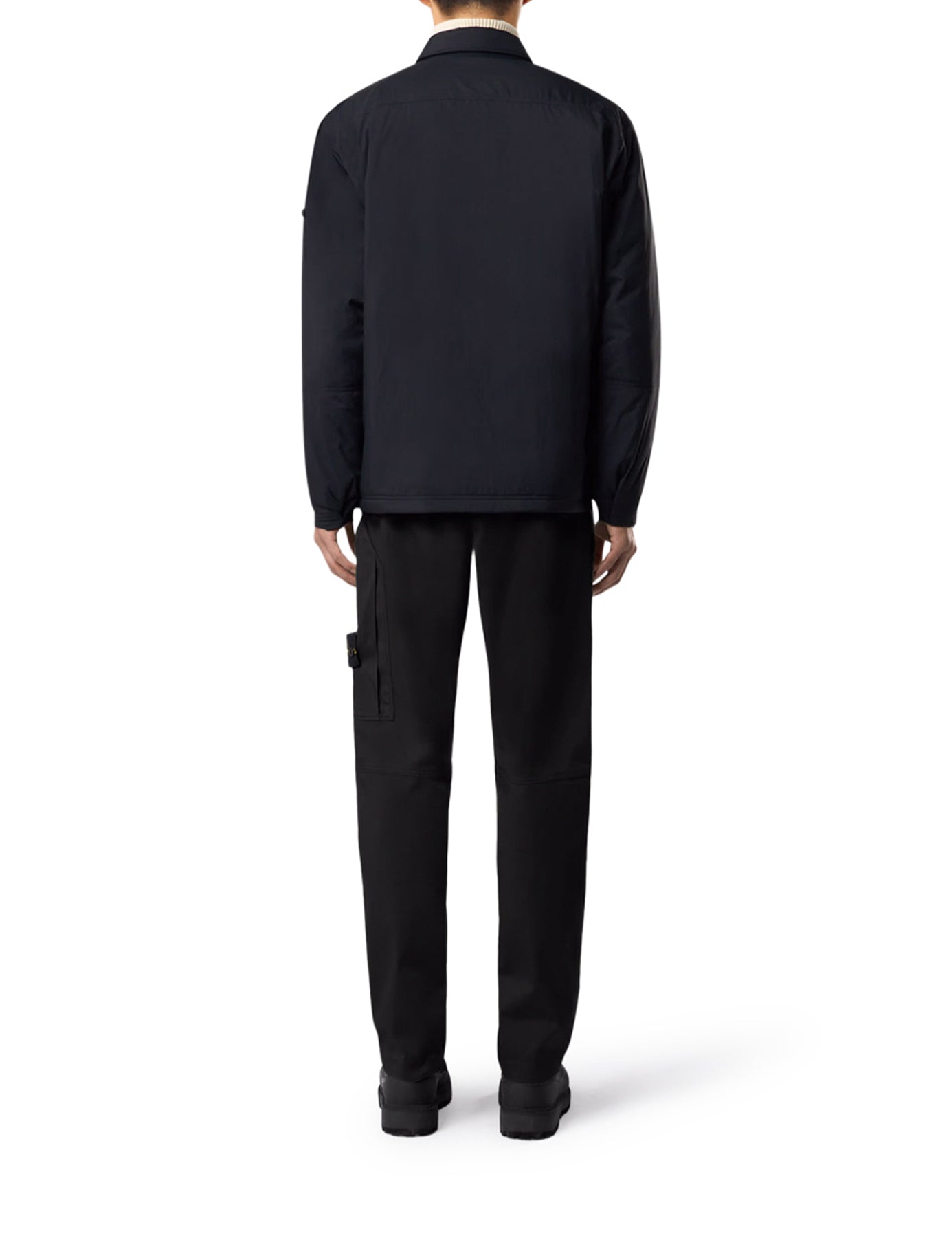 Оригінальна Regular Cotton Trousers With Logo Stone island – детальний вид