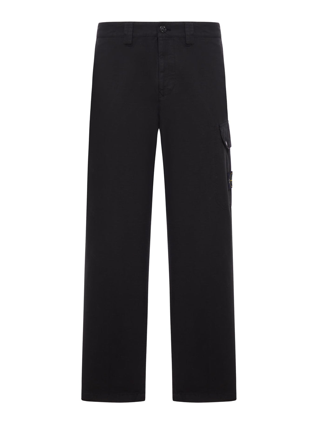 Wide Cotton Trousers Stone island – Гарантія оригінальності – боковий вид
