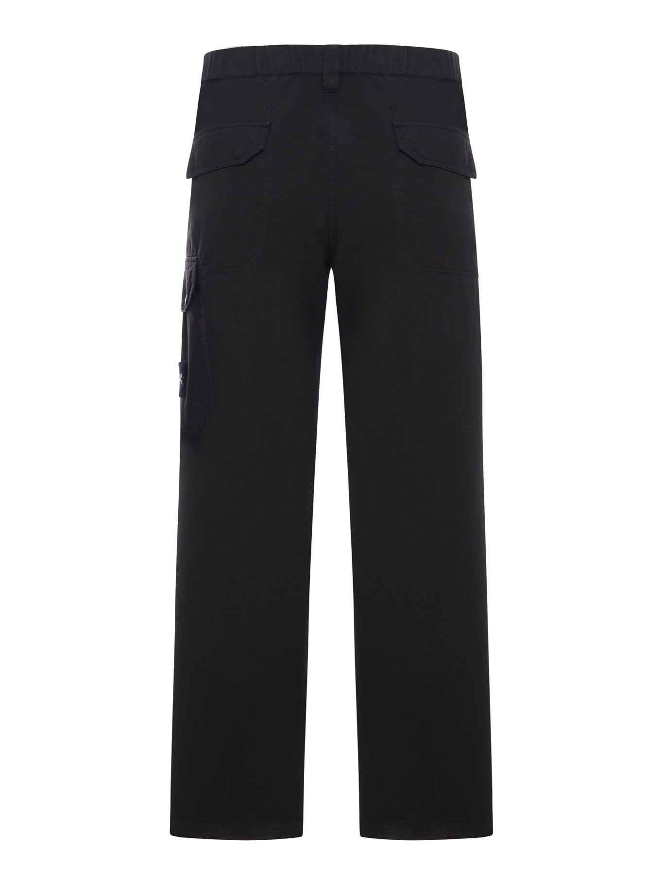 Wide Cotton Trousers Stone island – Гарантія оригінальності – вид ззаду