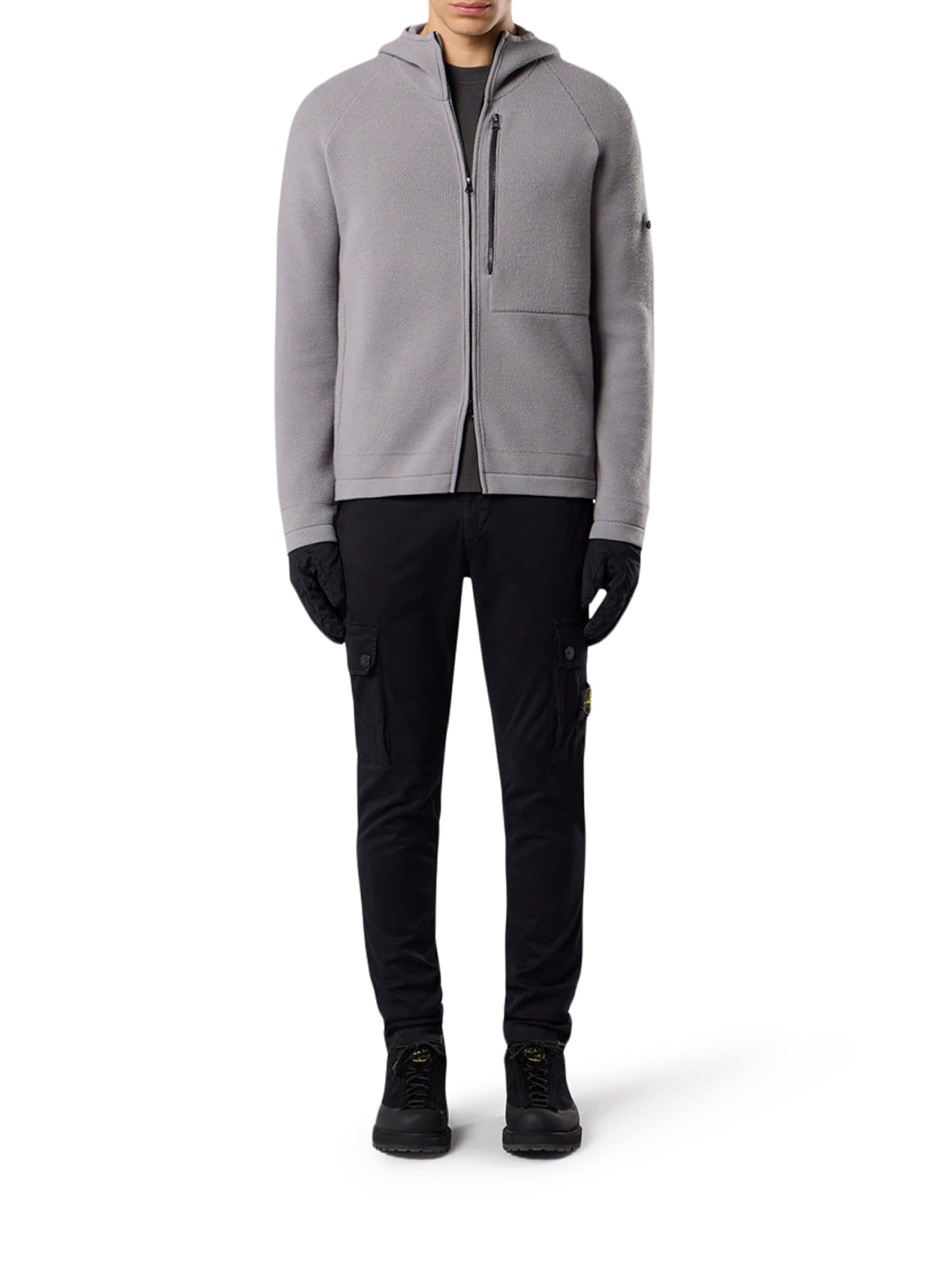 Compass Logo Cargo Pants Stone island – Гарантія оригінальності – вид ззаду