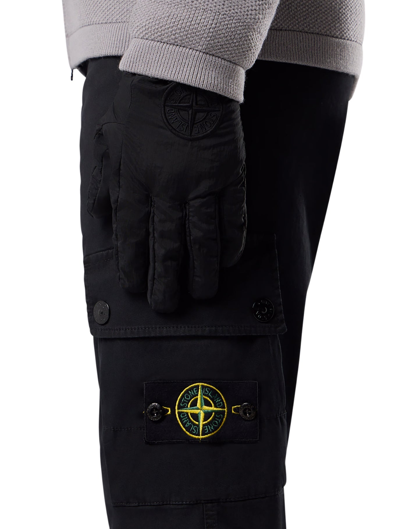 Compass Logo Cargo Pants Stone island – Гарантія оригінальності – збільшений вид