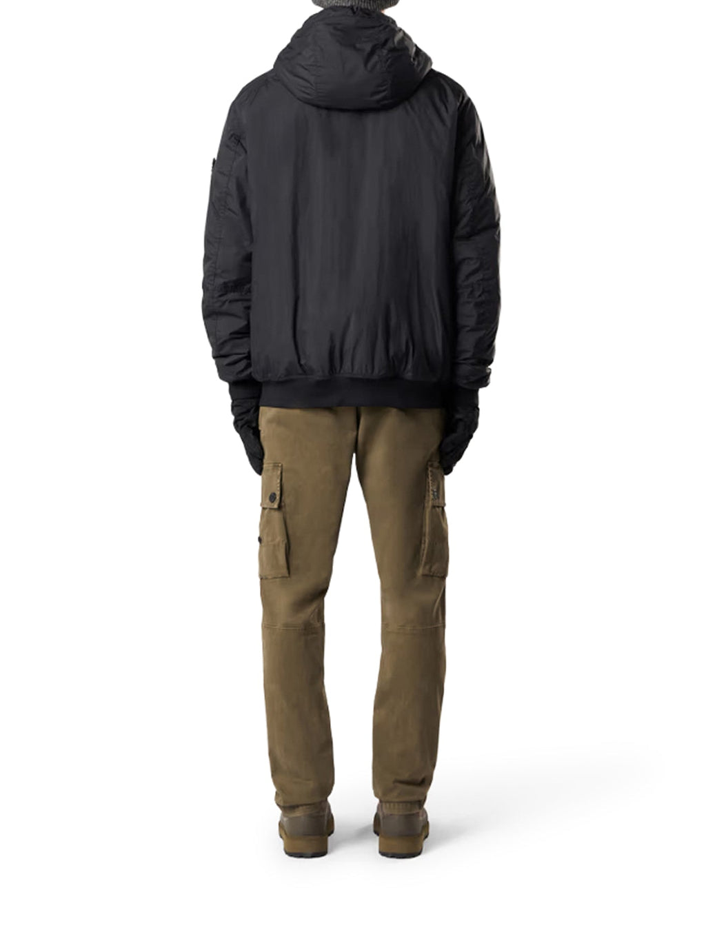 Padded Jacket In Lightweight And Recycled Nylon Reps Stone island – Гарантія оригінальності – збільшений вид