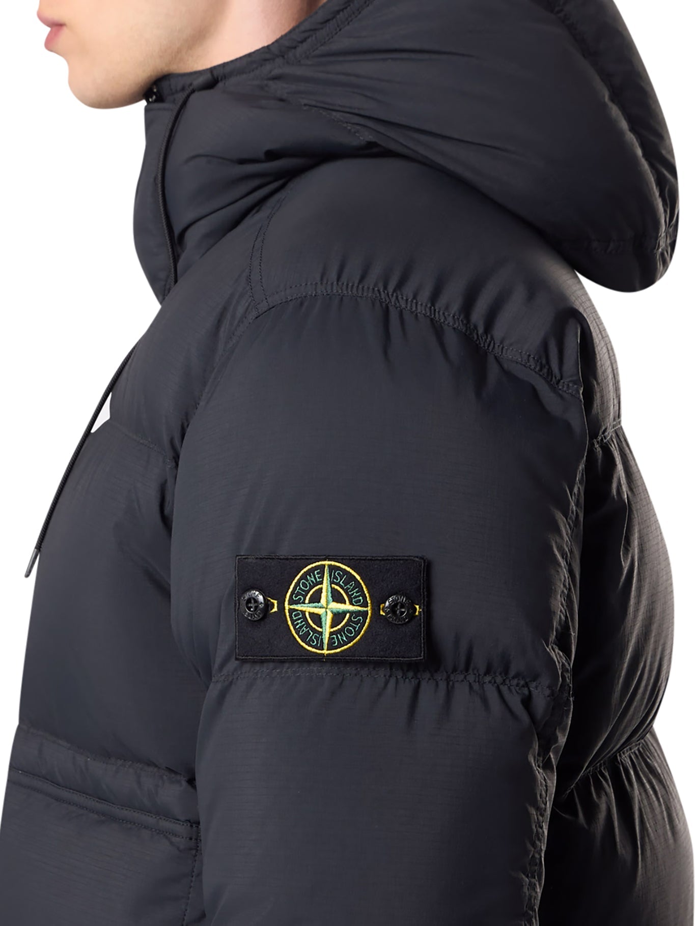 Down Jacket With Hood Stone island оригінал – Купити в Україні – збільшений вид