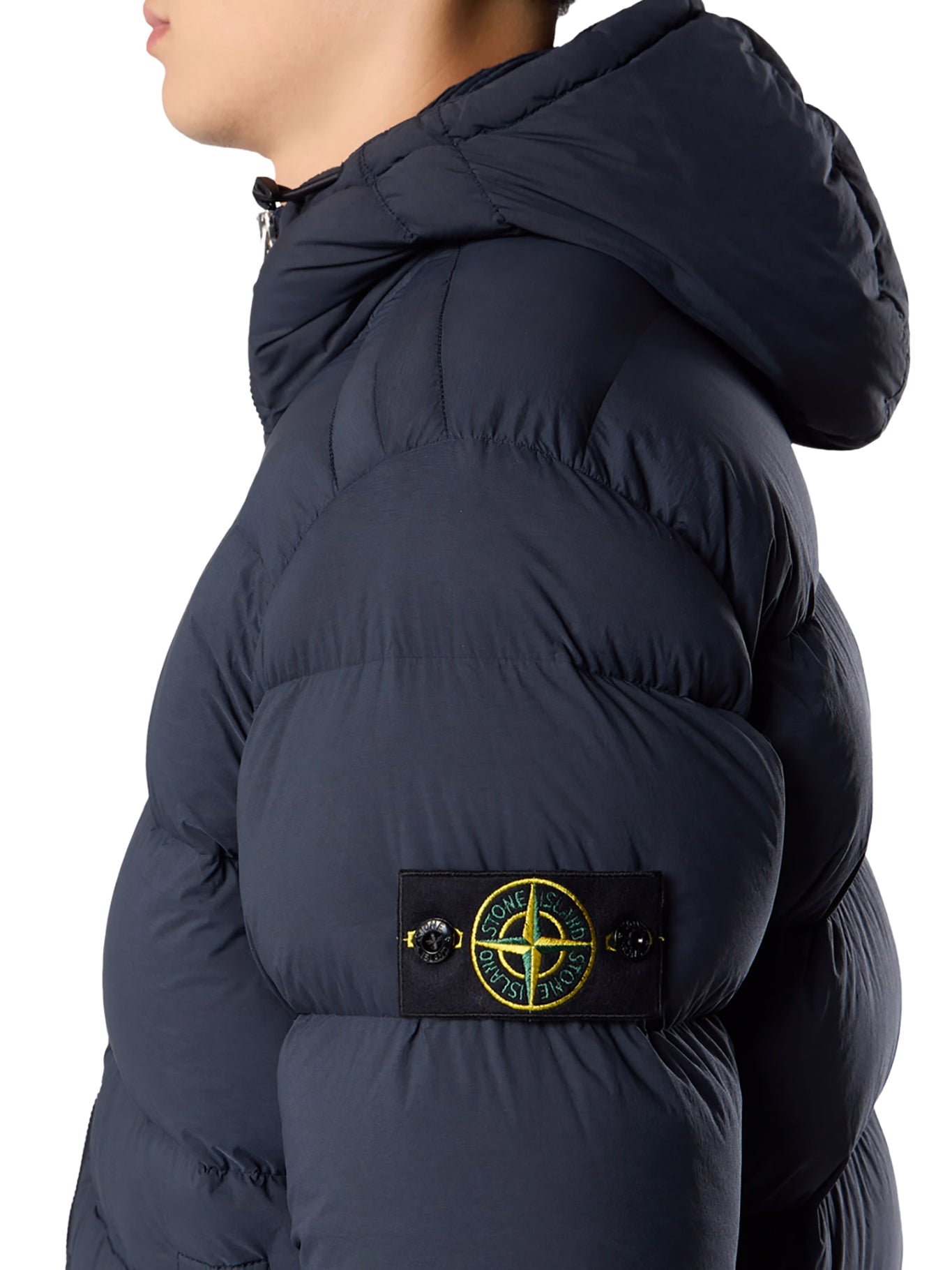 Drop-Proof Down Jacket With Hood Stone island оригінал – Купити в Україні – збільшений вид
